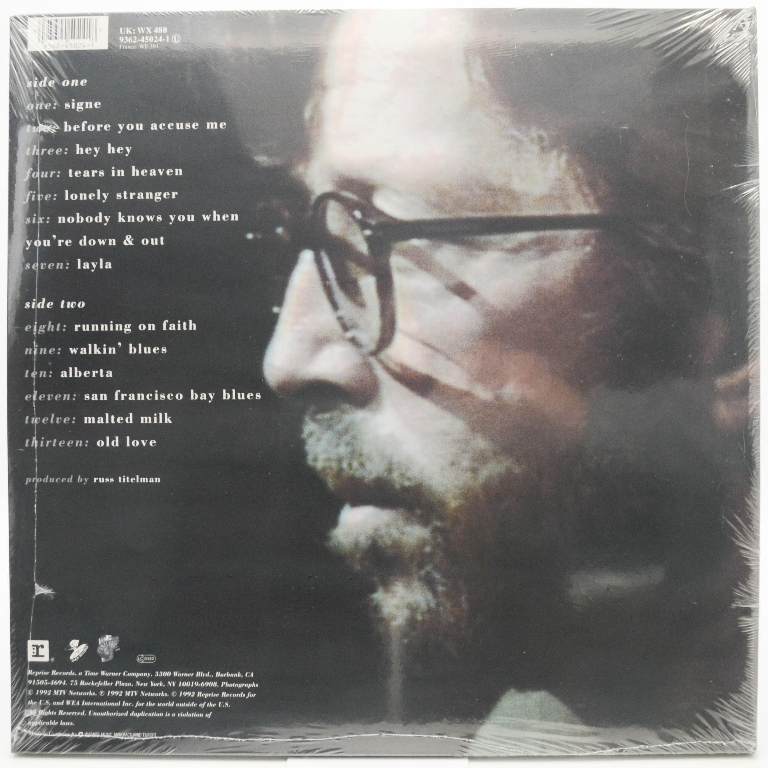 Eric Clapton — Unplugged, 1992