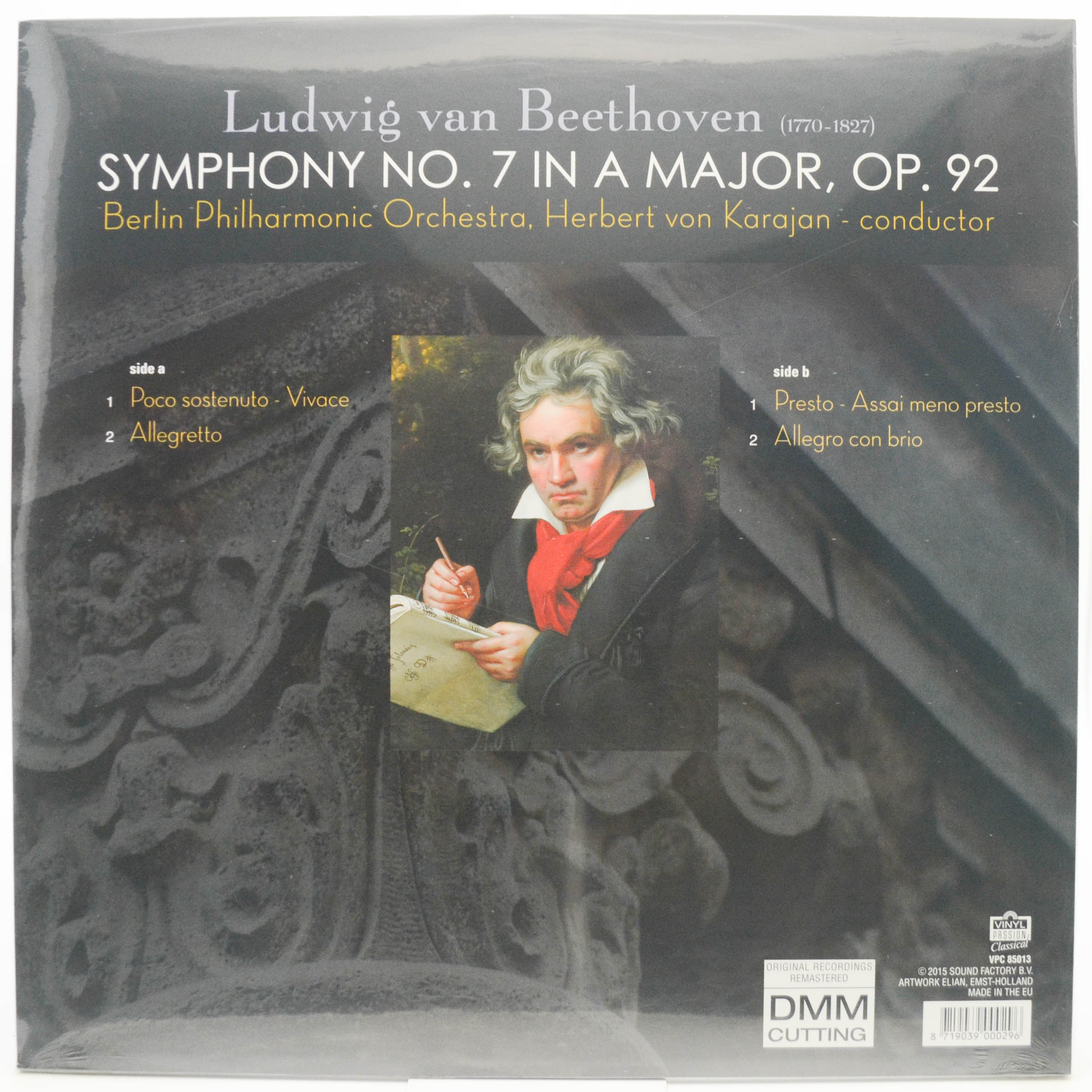 Beethoven, Berliner Philharmoniker, Herbert von Karajan — Symphony No. 7 In A Major, Op. 92, 1962