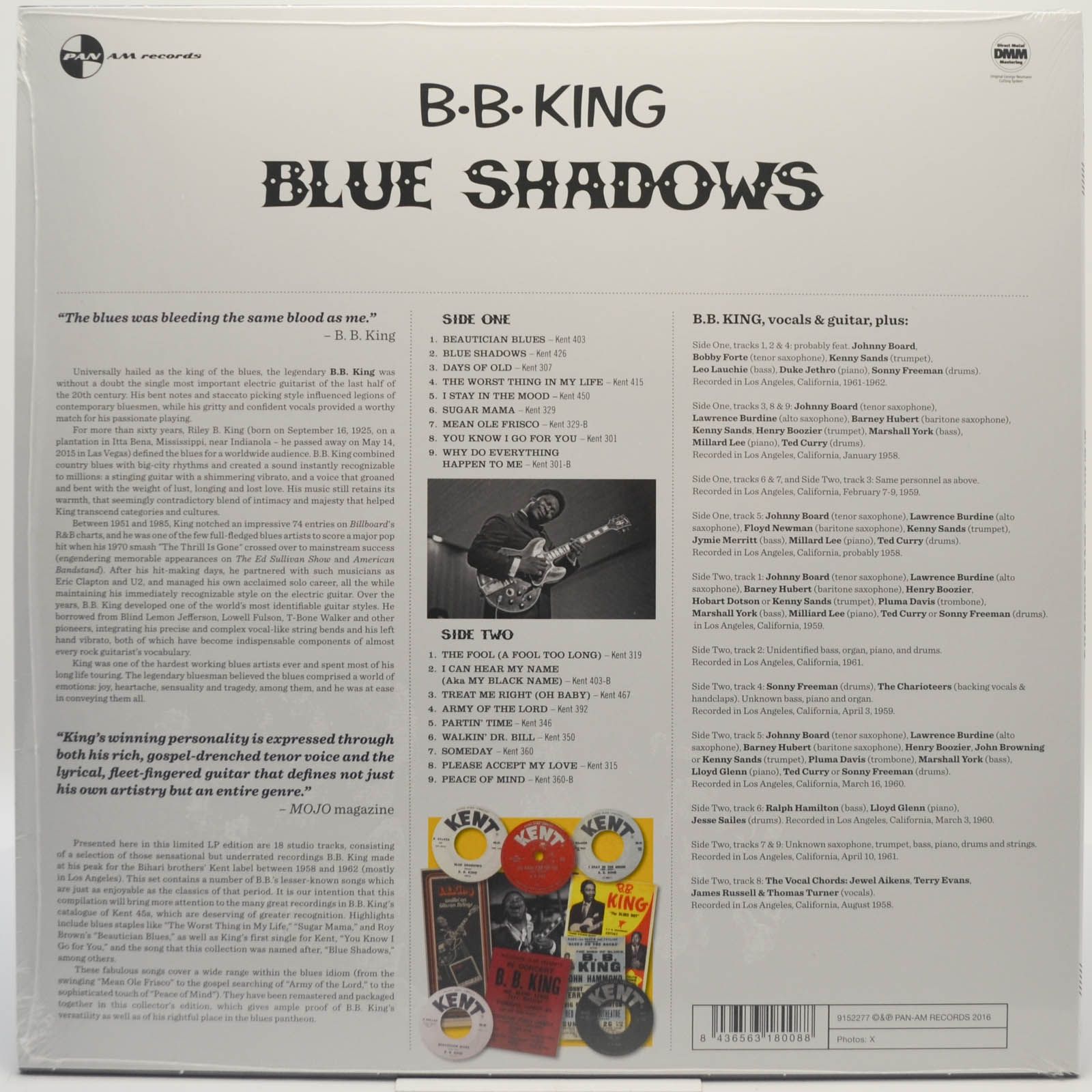 B.B. King — Blue Shadows - Underrated Kent Recordings 1958-1962, 2016
