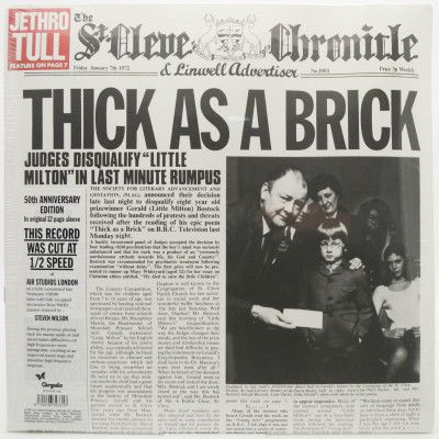 Thick As A Brick, 1972