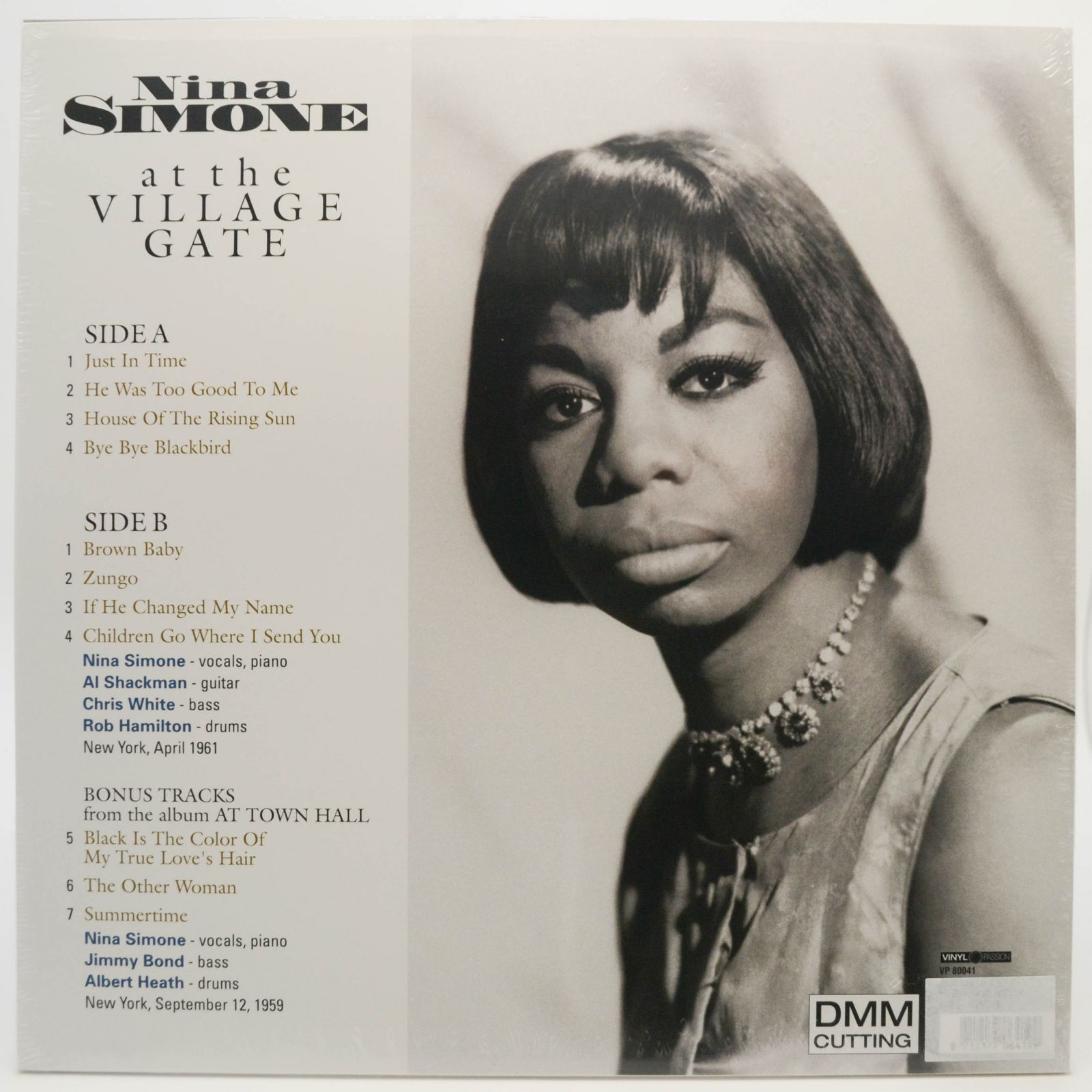 Nina Simone — At The Village Gate, 1962