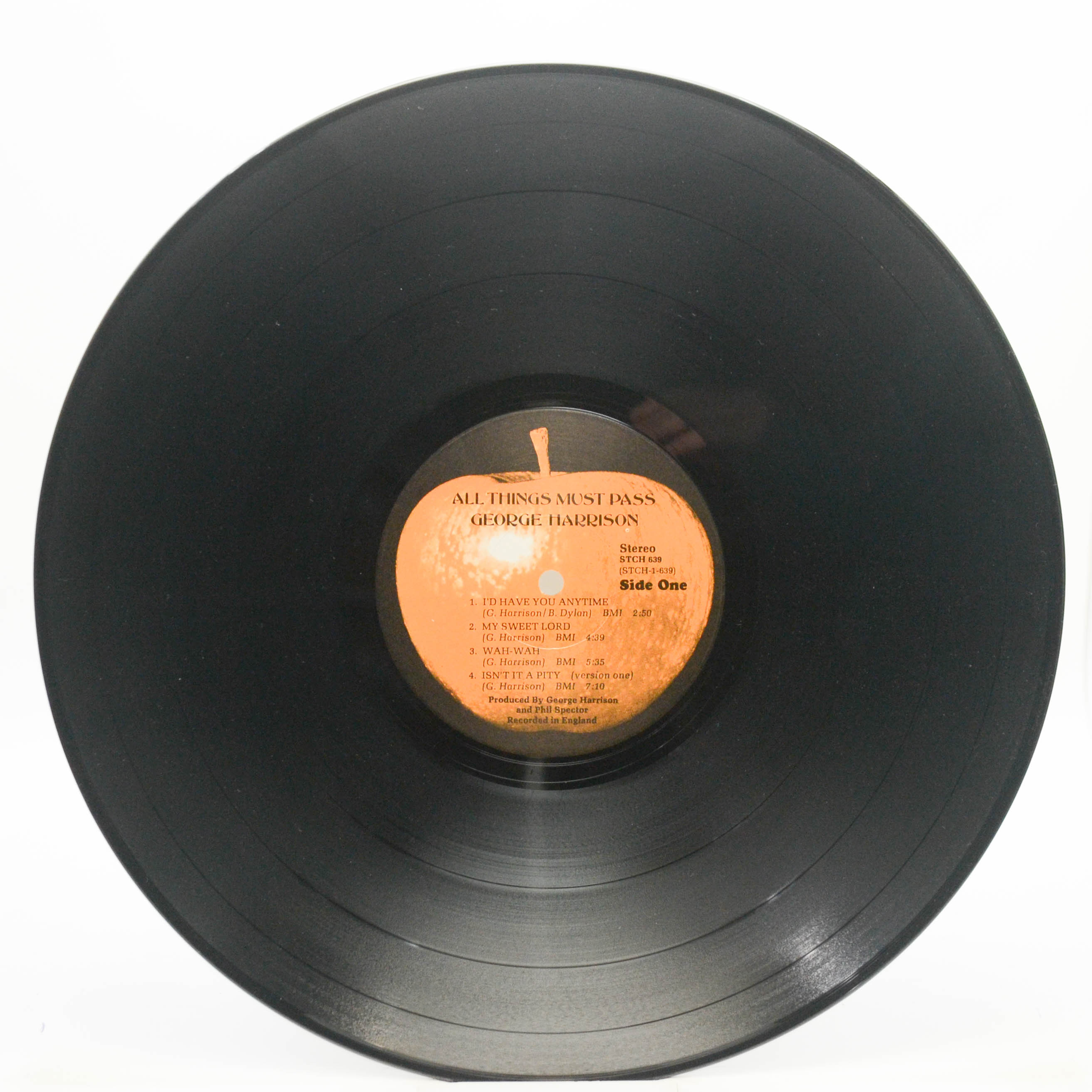 George Harrison — All Things Must Pass (USA+Poster), 1970