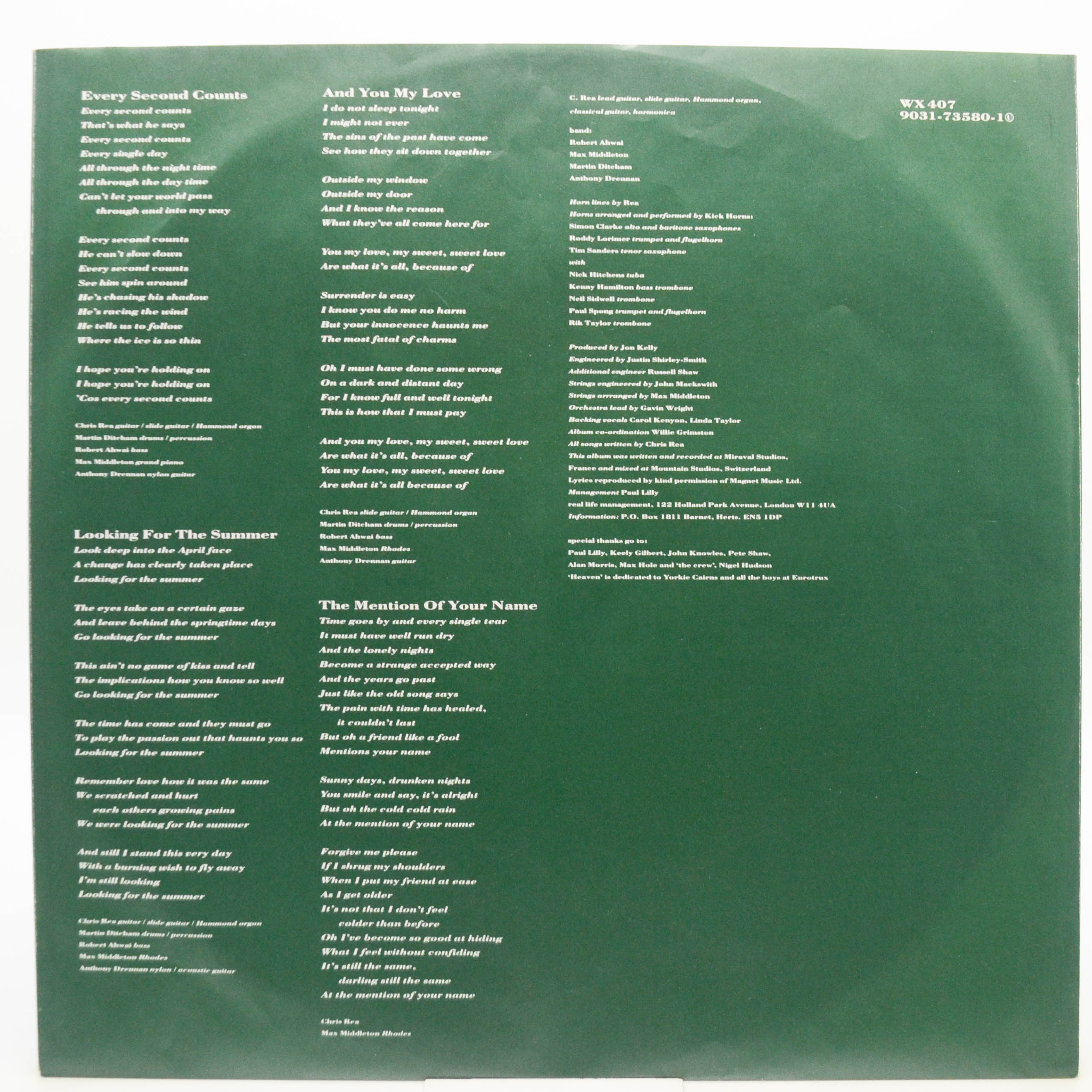 Chris Rea — Auberge, 1991