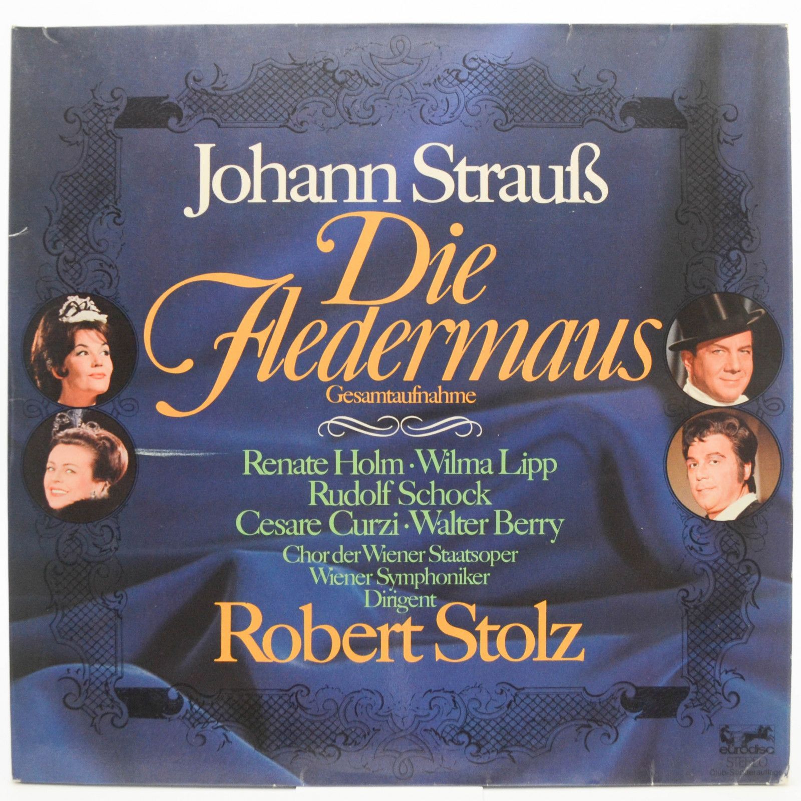 Johann Strauss — Die Fledermaus - Gesamtaufnahme (2LP), 1964