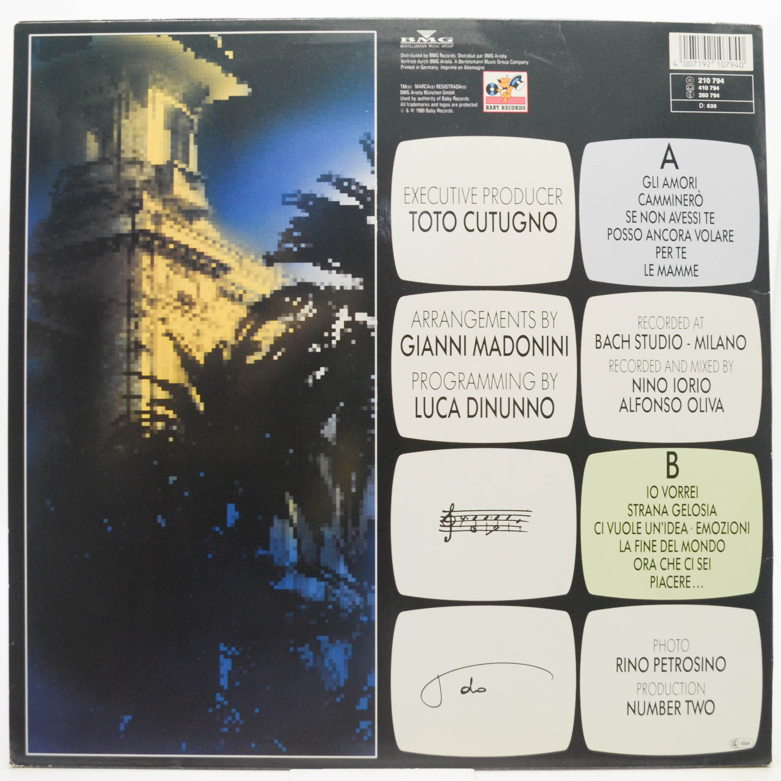 Toto Cutugno — Toto Cutugno, 1990