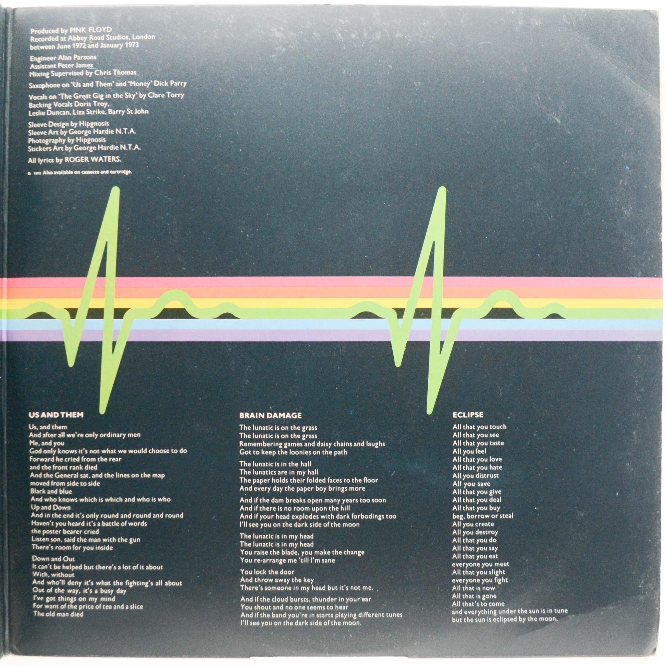 Pink Floyd — The Dark Side Of The Moon (UK), 1973