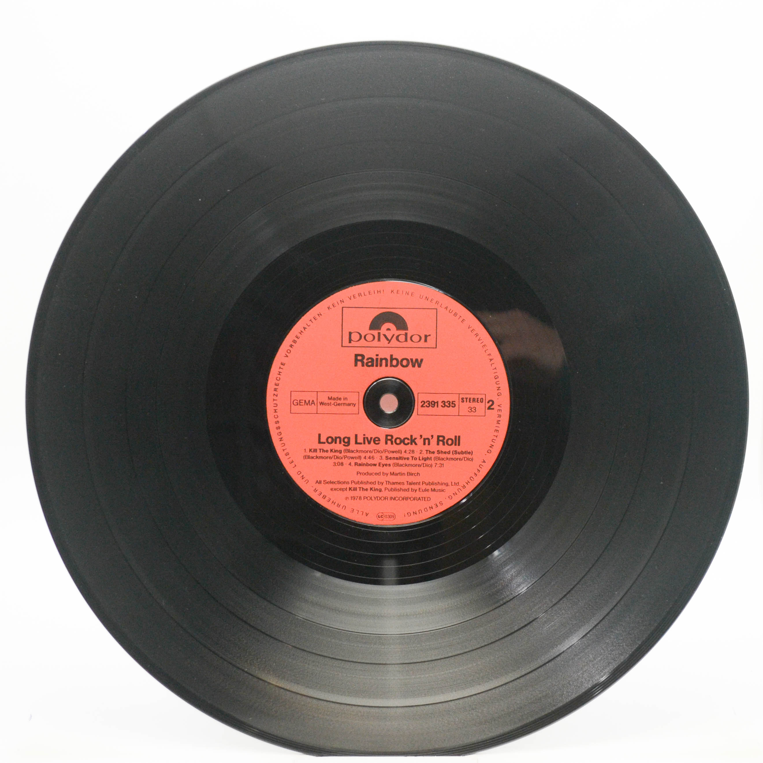 Rainbow — Long Live Rock 'N' Roll, 1978