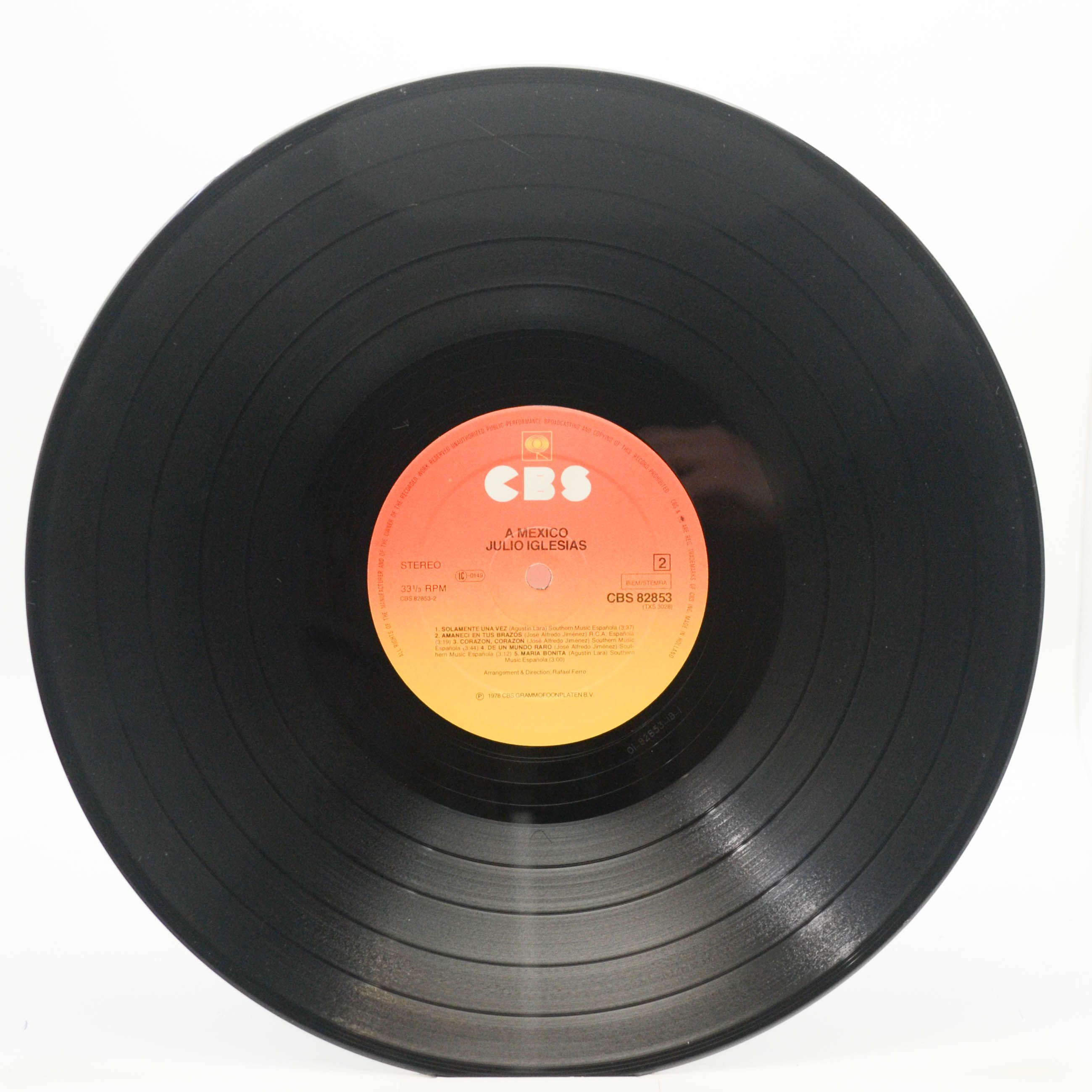 Julio Iglesias — A Mexico, 1975