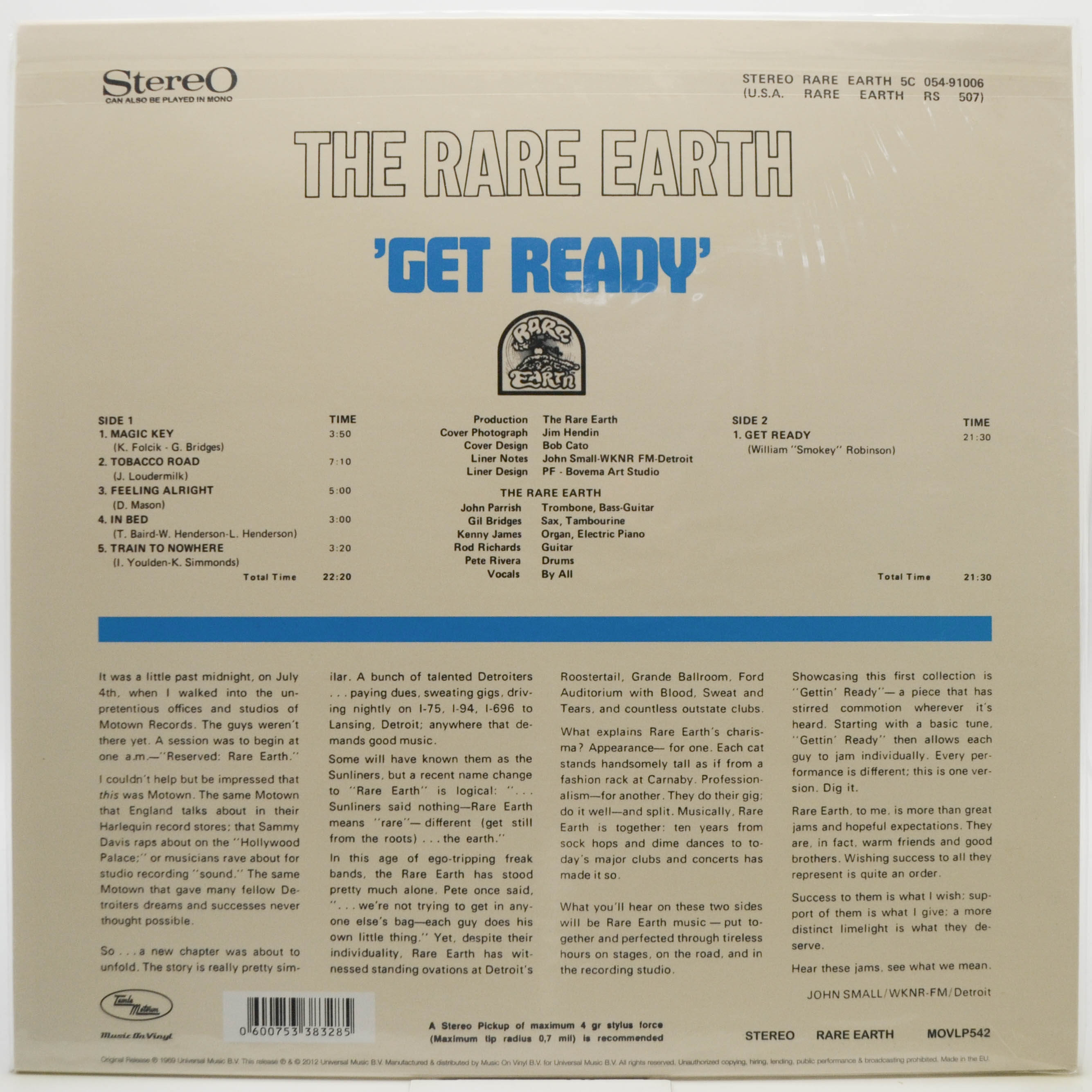 Rare Earth — Get Ready, 1969