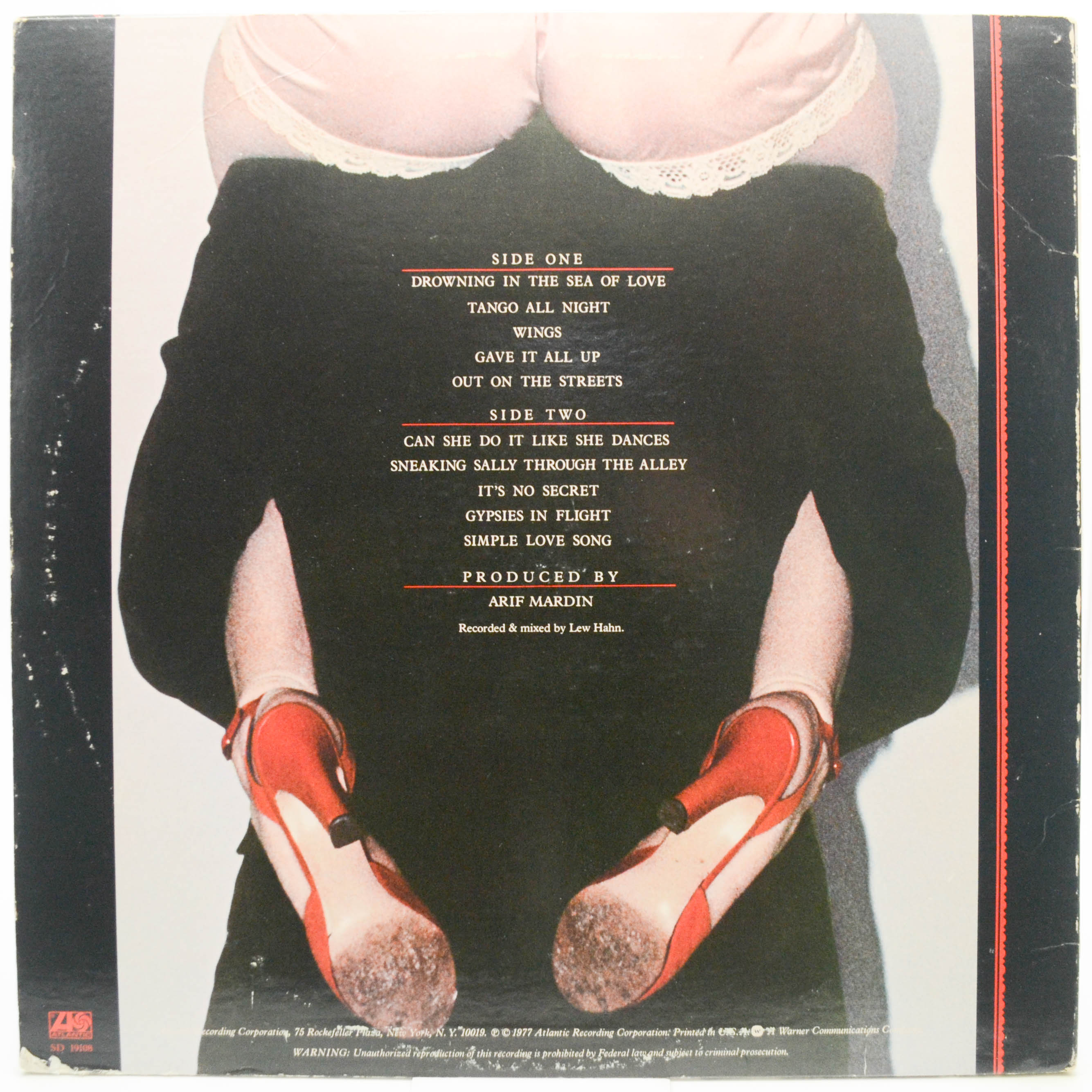 Ringo Starr — Ringo The 4th (USA), 1977