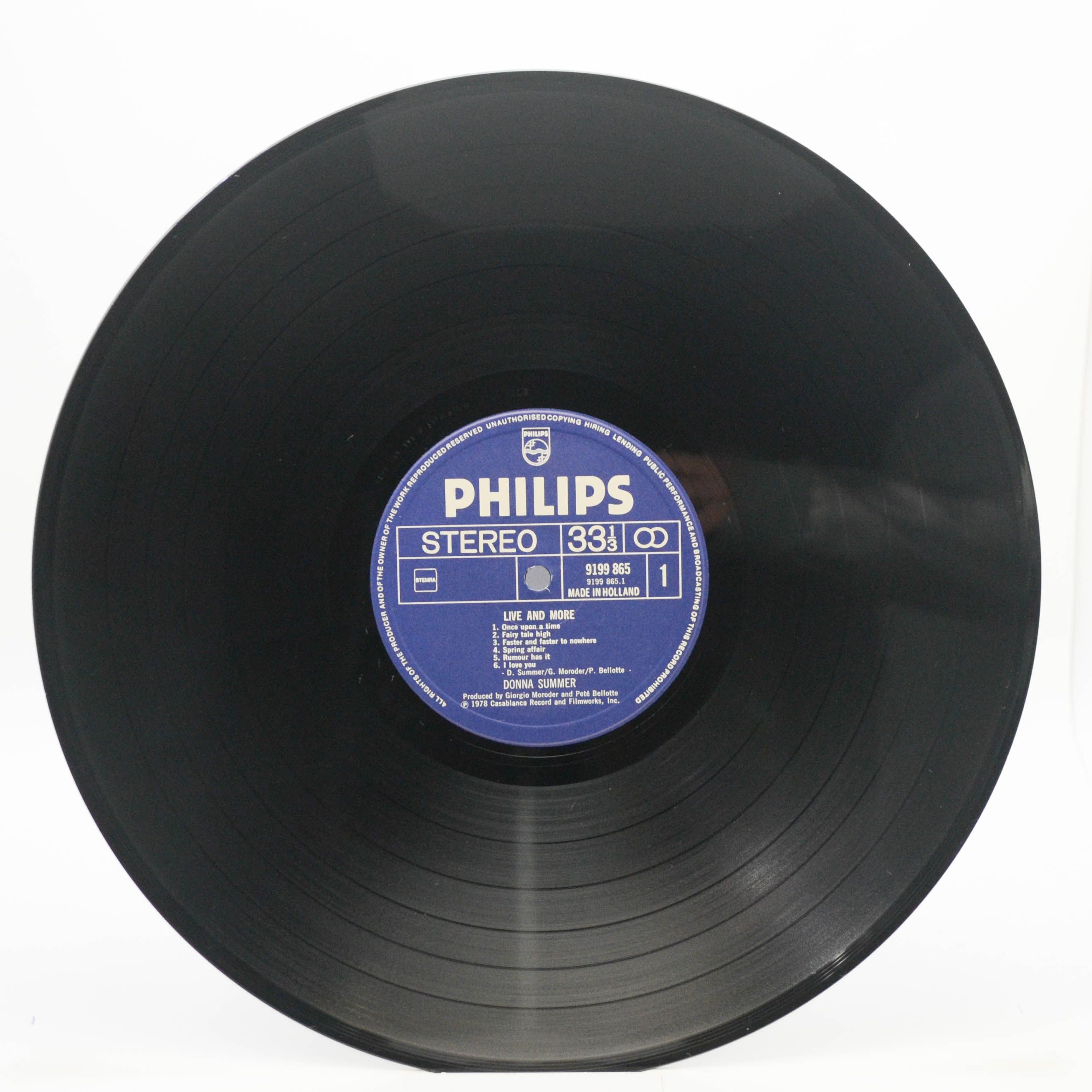 Donna Summer — Live And More (2LP), 1978