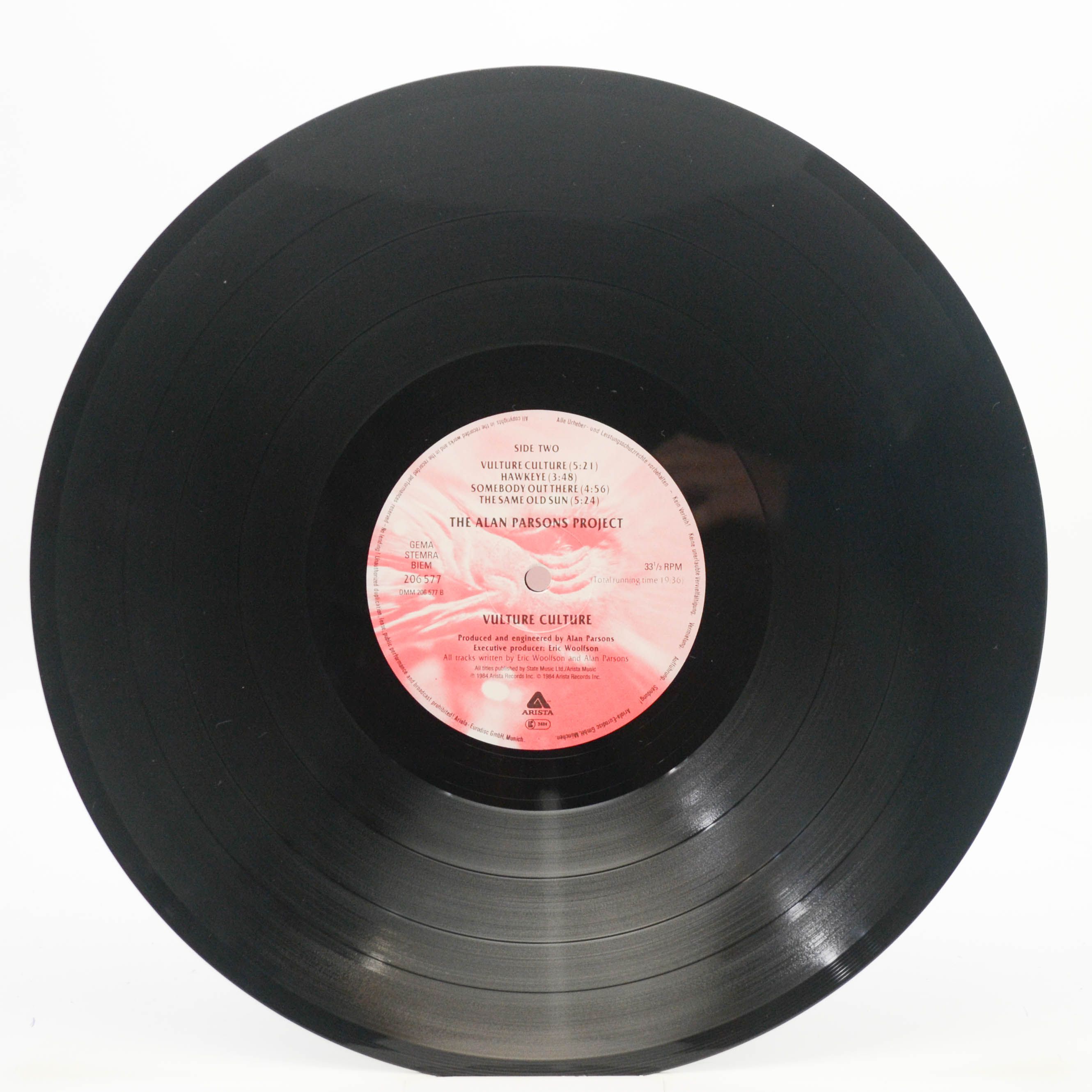 Alan Parsons Project — Vulture Culture, 1985