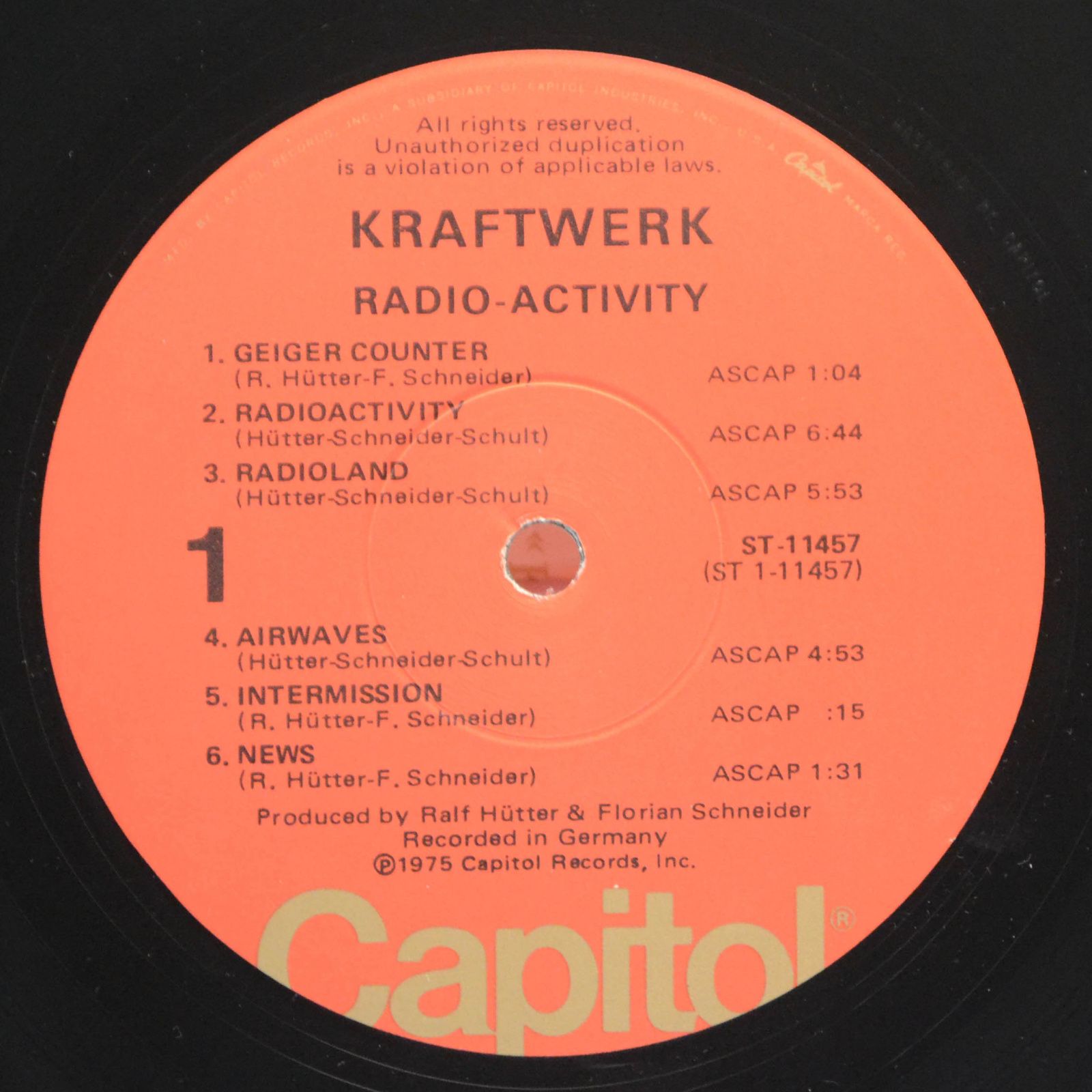 Kraftwerk — Radio-Activity, 1975