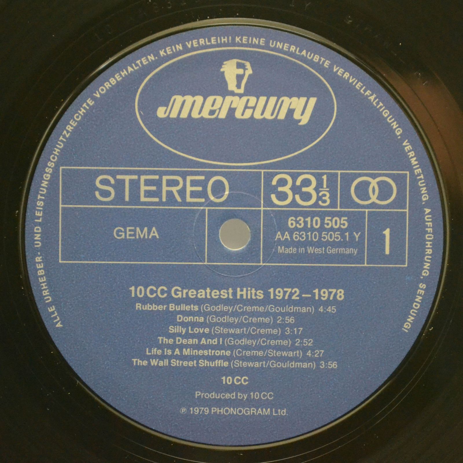 10cc — Greatest Hits 1972-1978, 1979