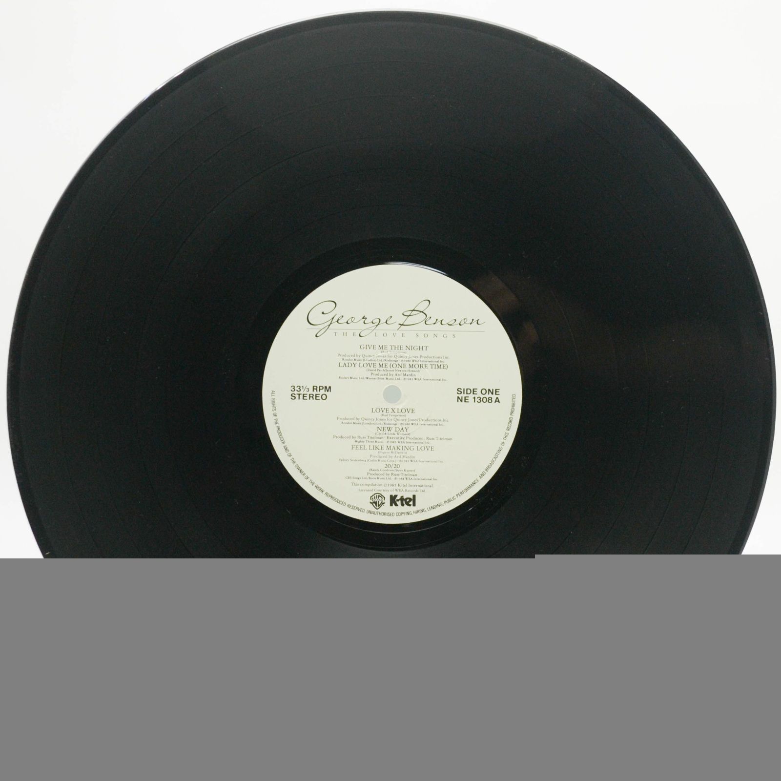 George Benson — The Love Songs, 1985