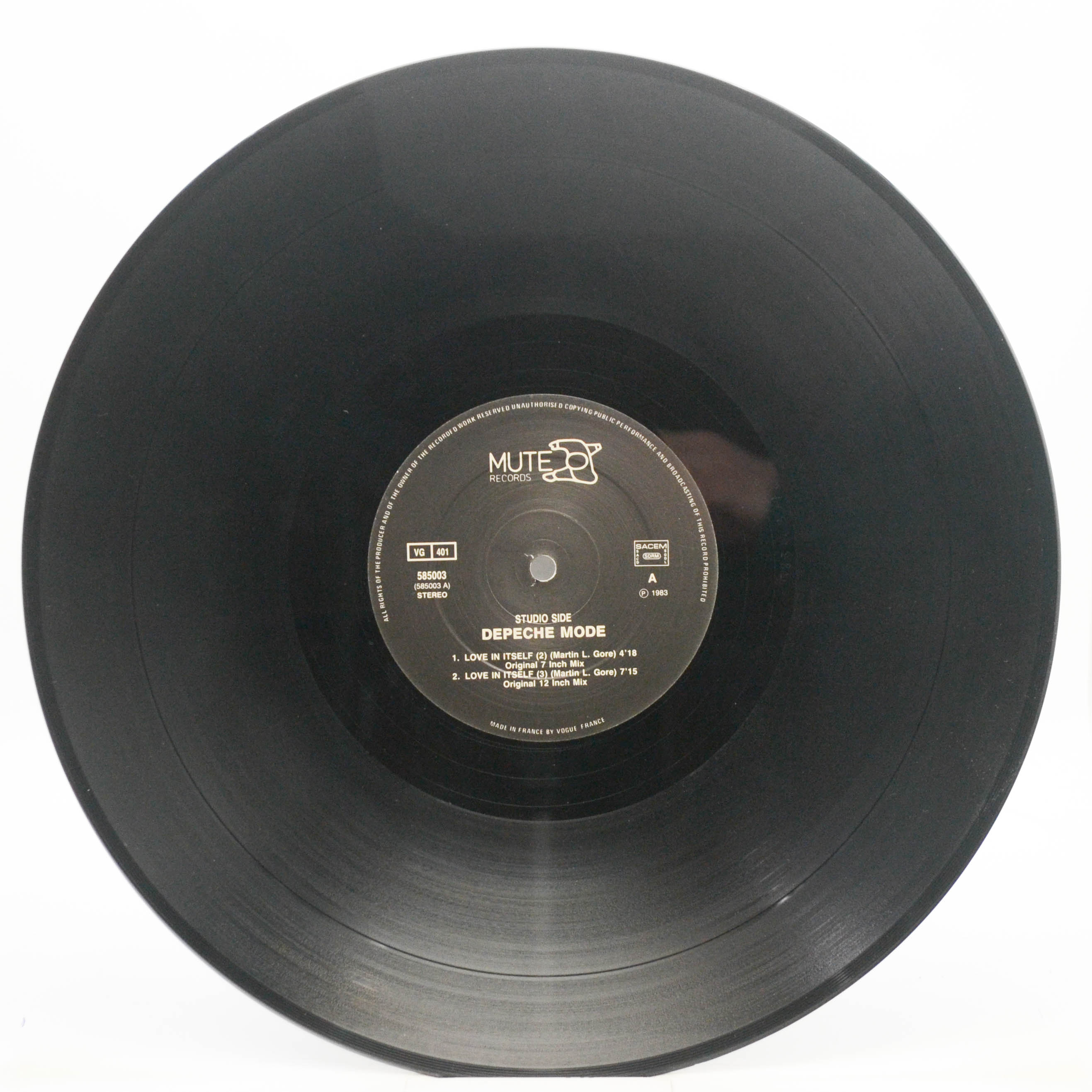 Виниловая пластинка Depeche Mode — Love In Itself∙ 2 ∙ 3 And Live Tracks, 1985