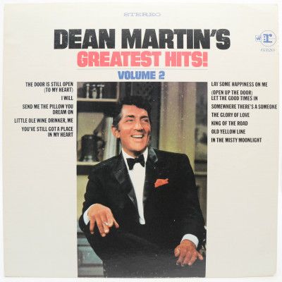 Dean Martin's Greatest Hits! Volume 2 (USA), 1968