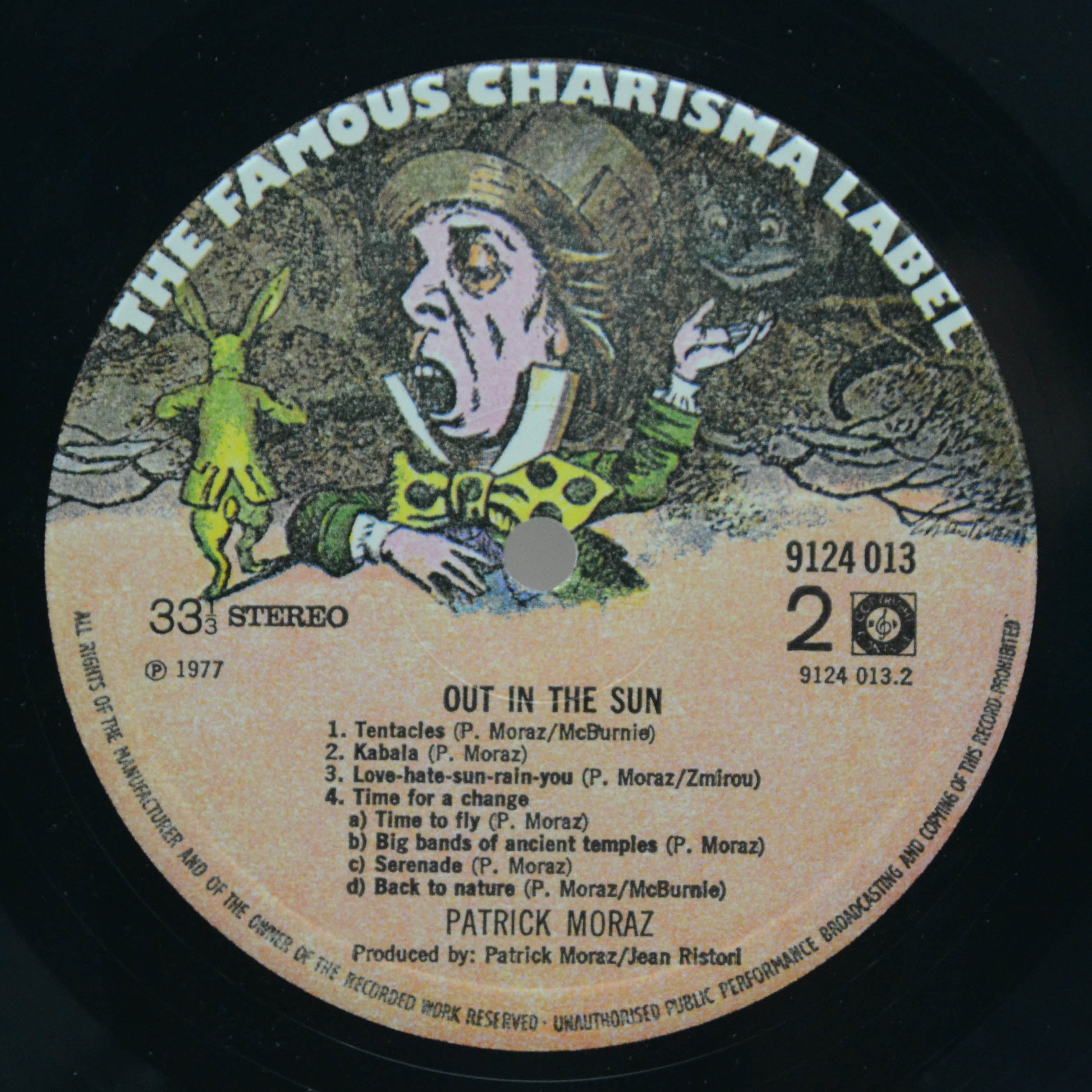 Patrick Moraz — Out In The Sun, 1977