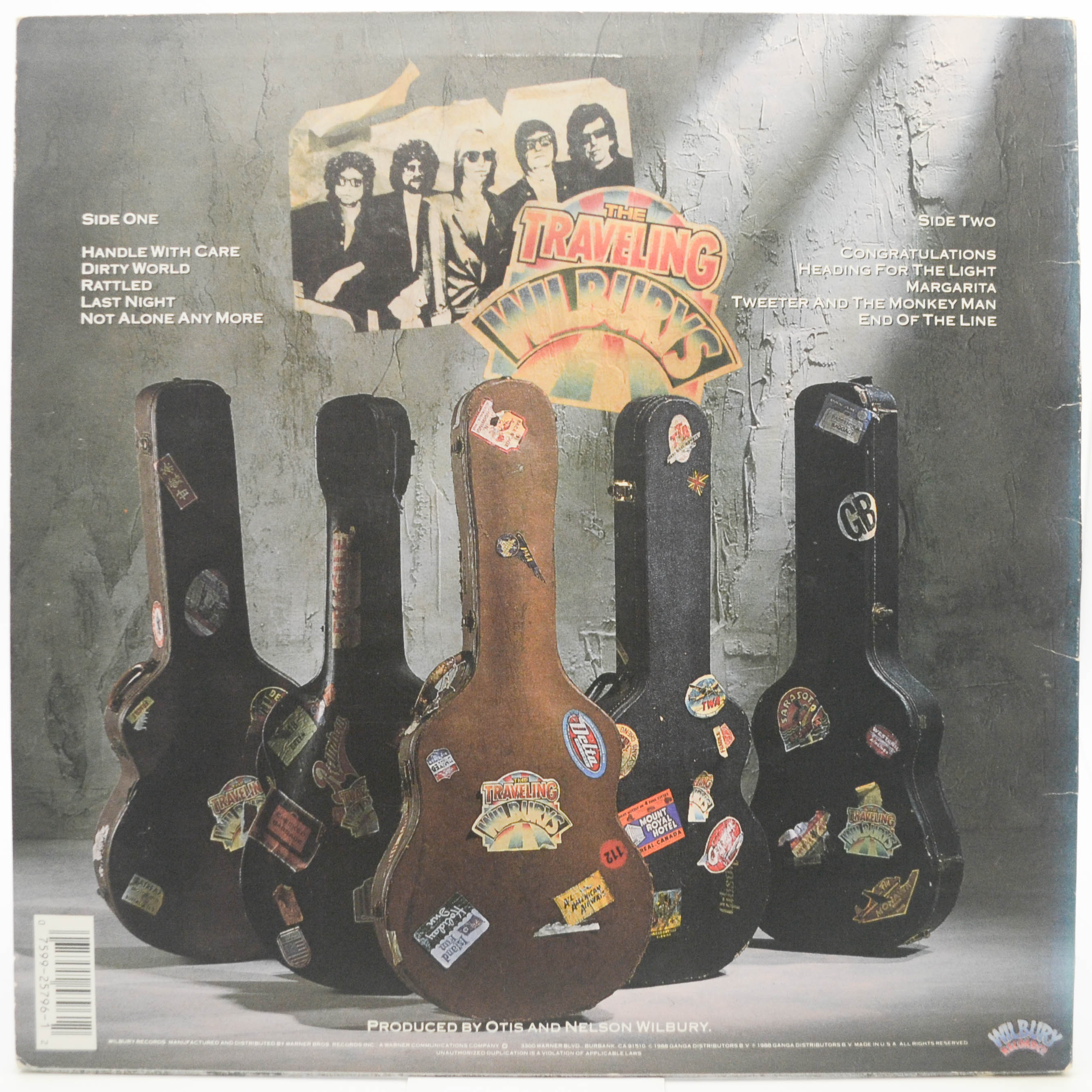 Traveling Wilburys — Volume One (1-st, USA), 1988