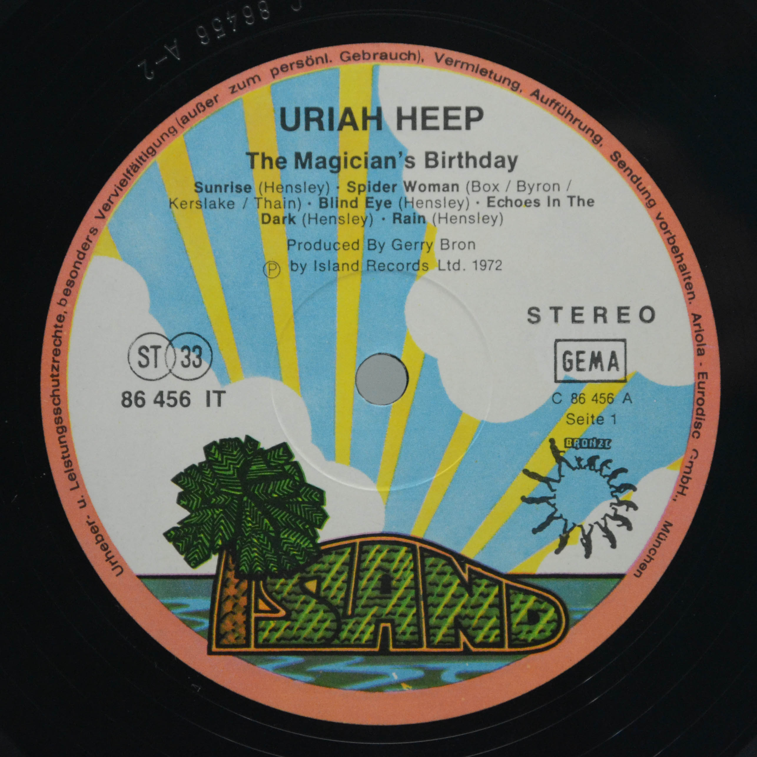 Uriah Heep — The Magician's Birthday, 1972