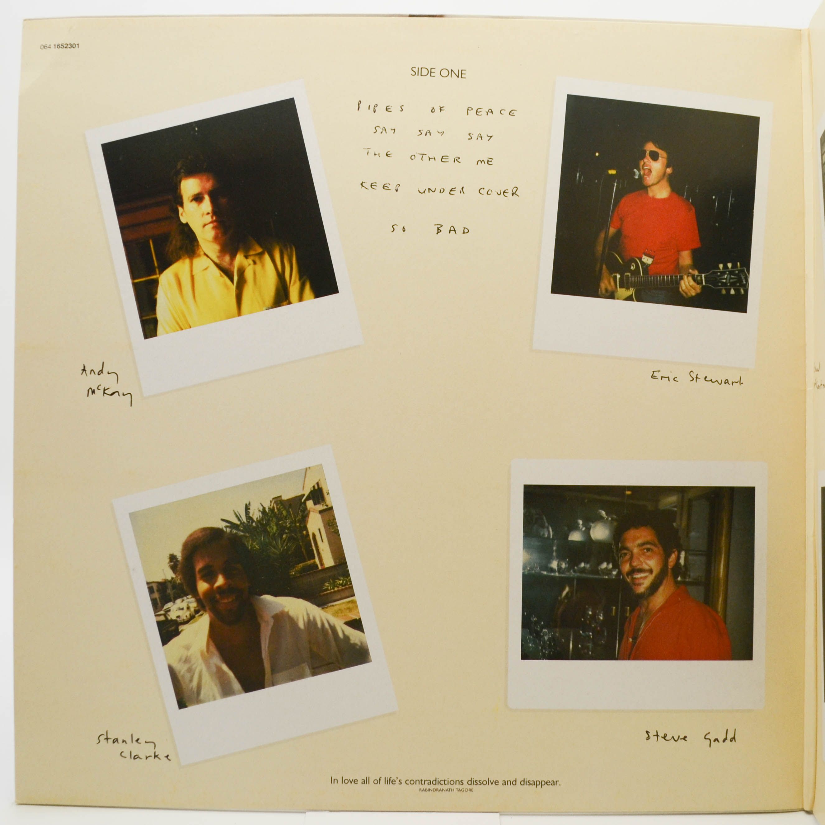 Paul McCartney — Pipes Of Peace, 1983