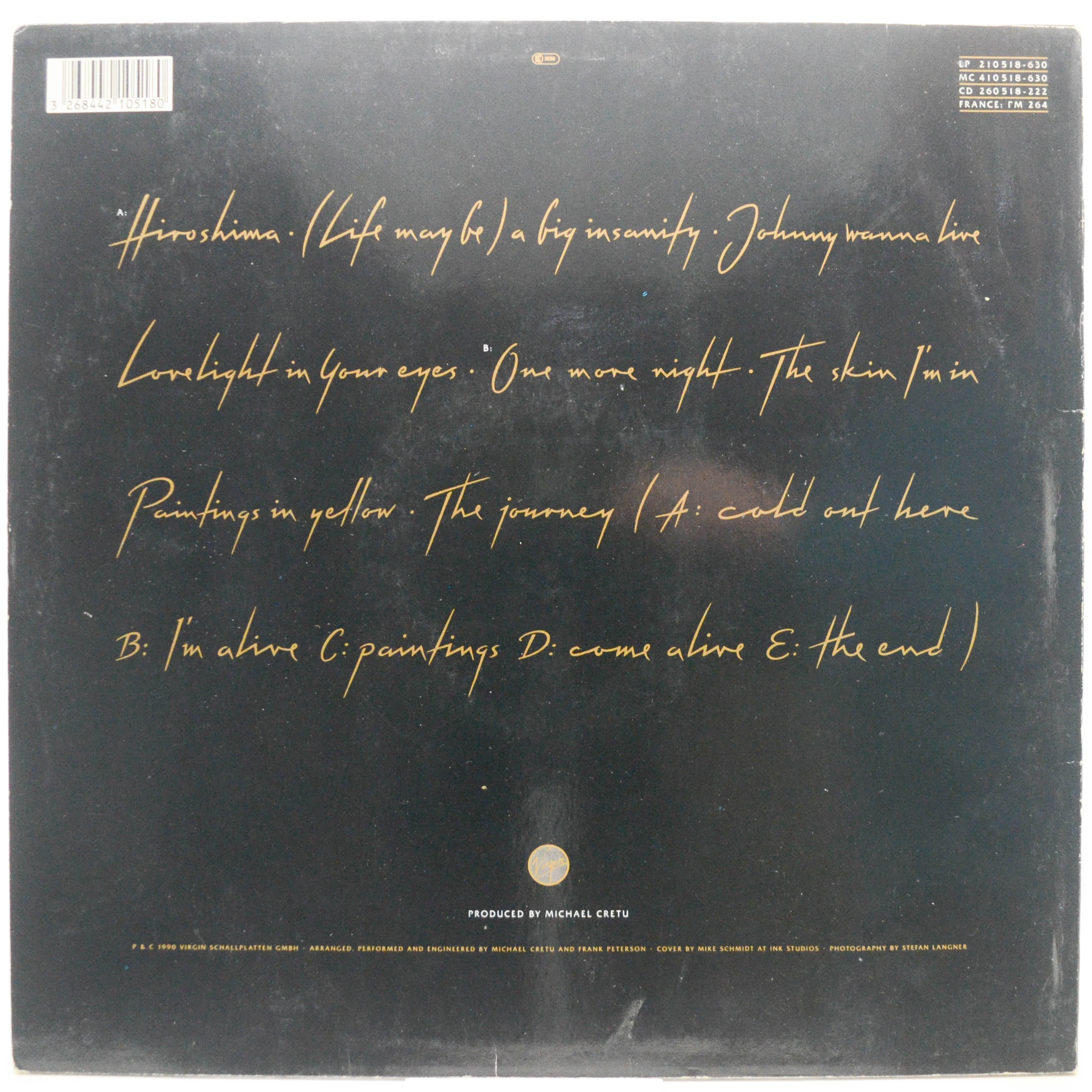 Sandra — Paintings In Yellow, 1990