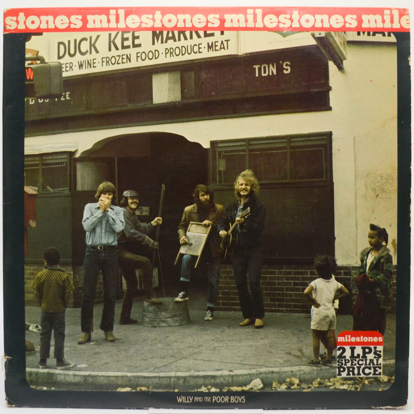 Creedence Clearwater Revival — Milestones: Cosmo's Factory / Willy And The Poor Boys (2LP), 1982
