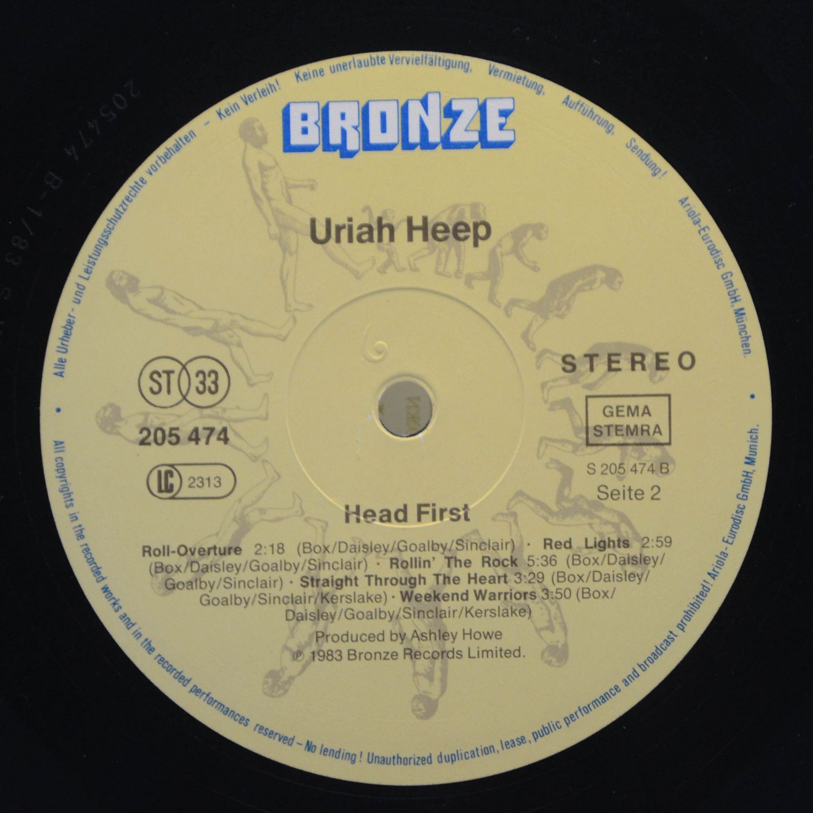 Uriah Heep — Head First, 1983
