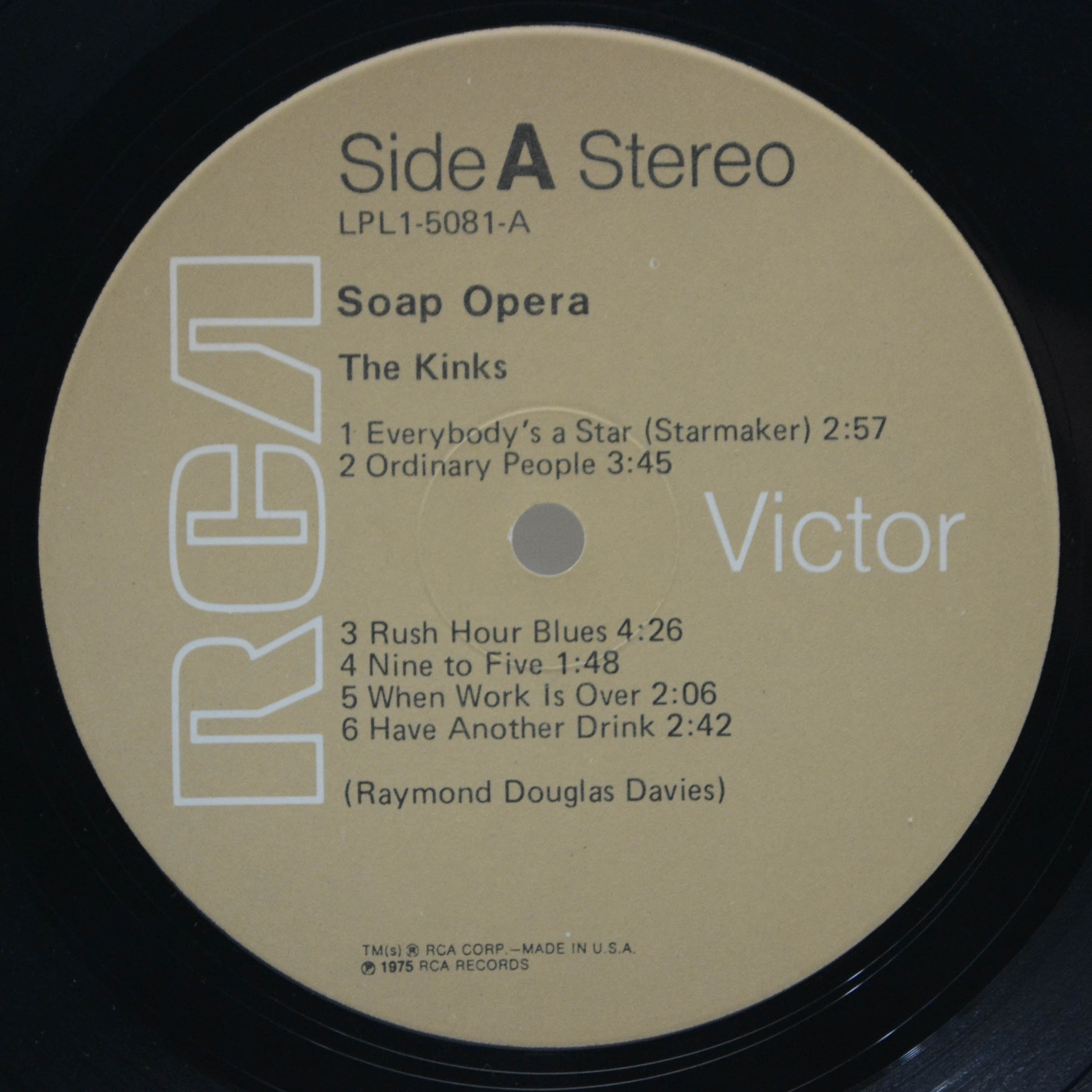 Kinks — Soap Opera (USA), 1975