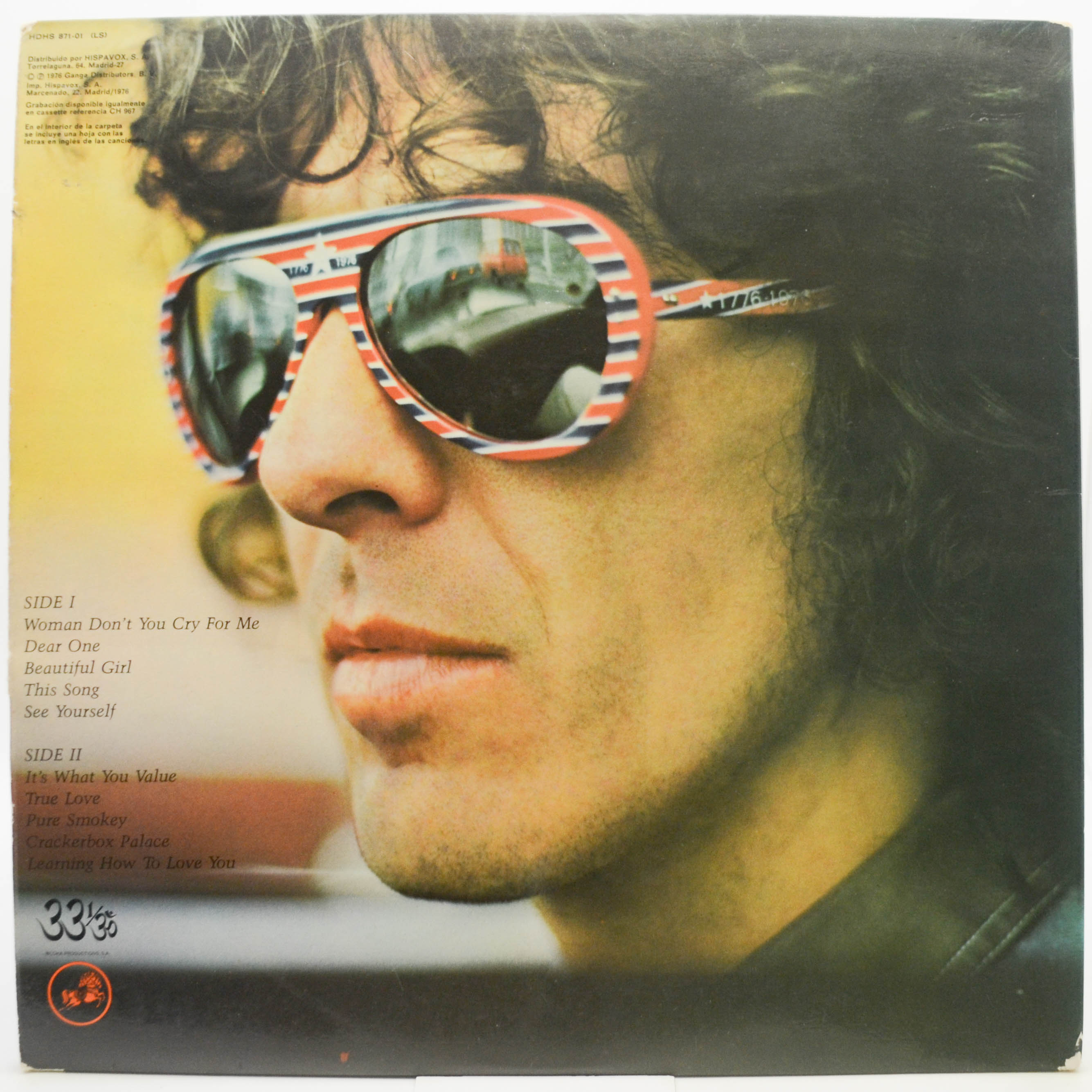 Виниловая пластинка George Harrison — Thirty Three & 1/3, 1976