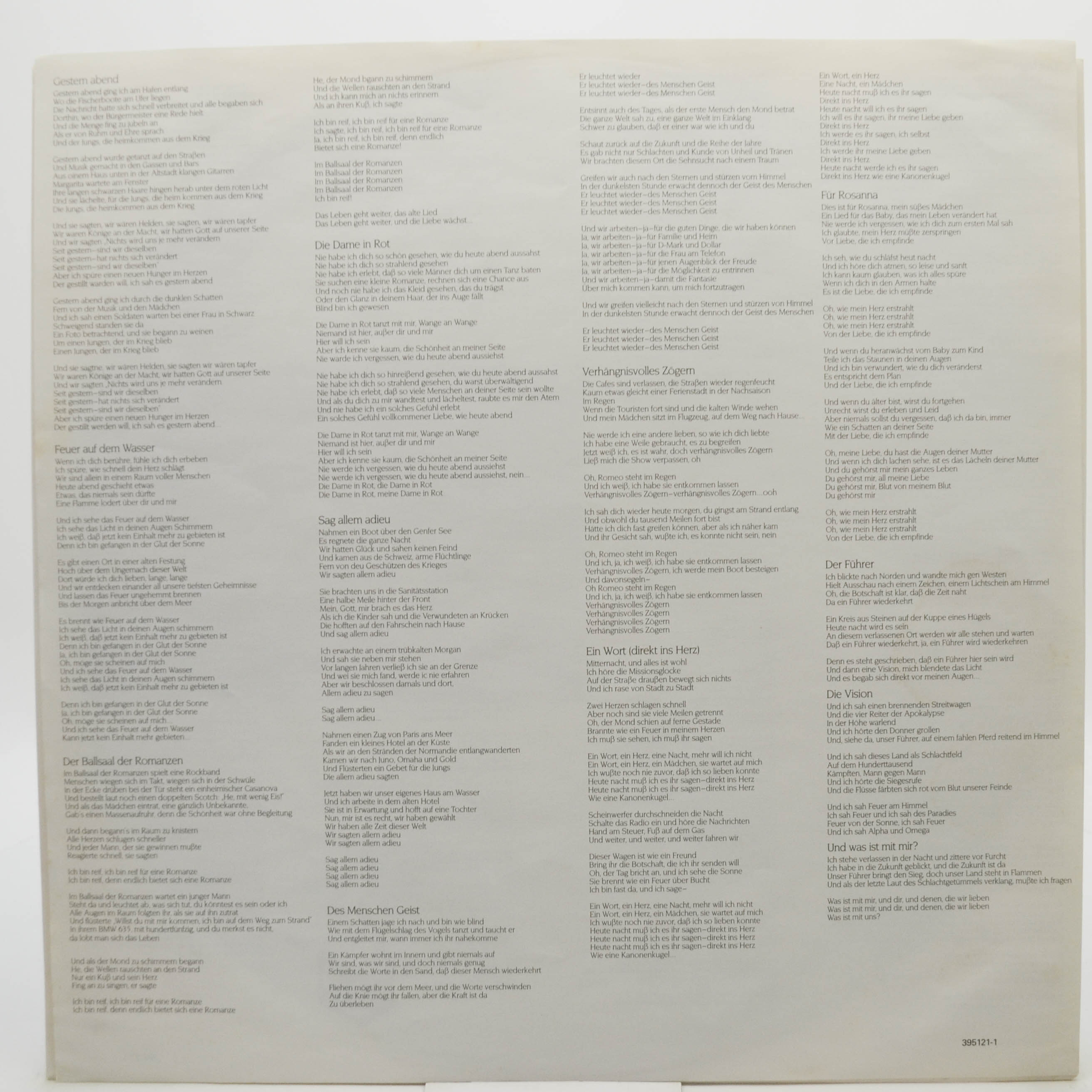 Chris de Burgh — Into The Light, 1986