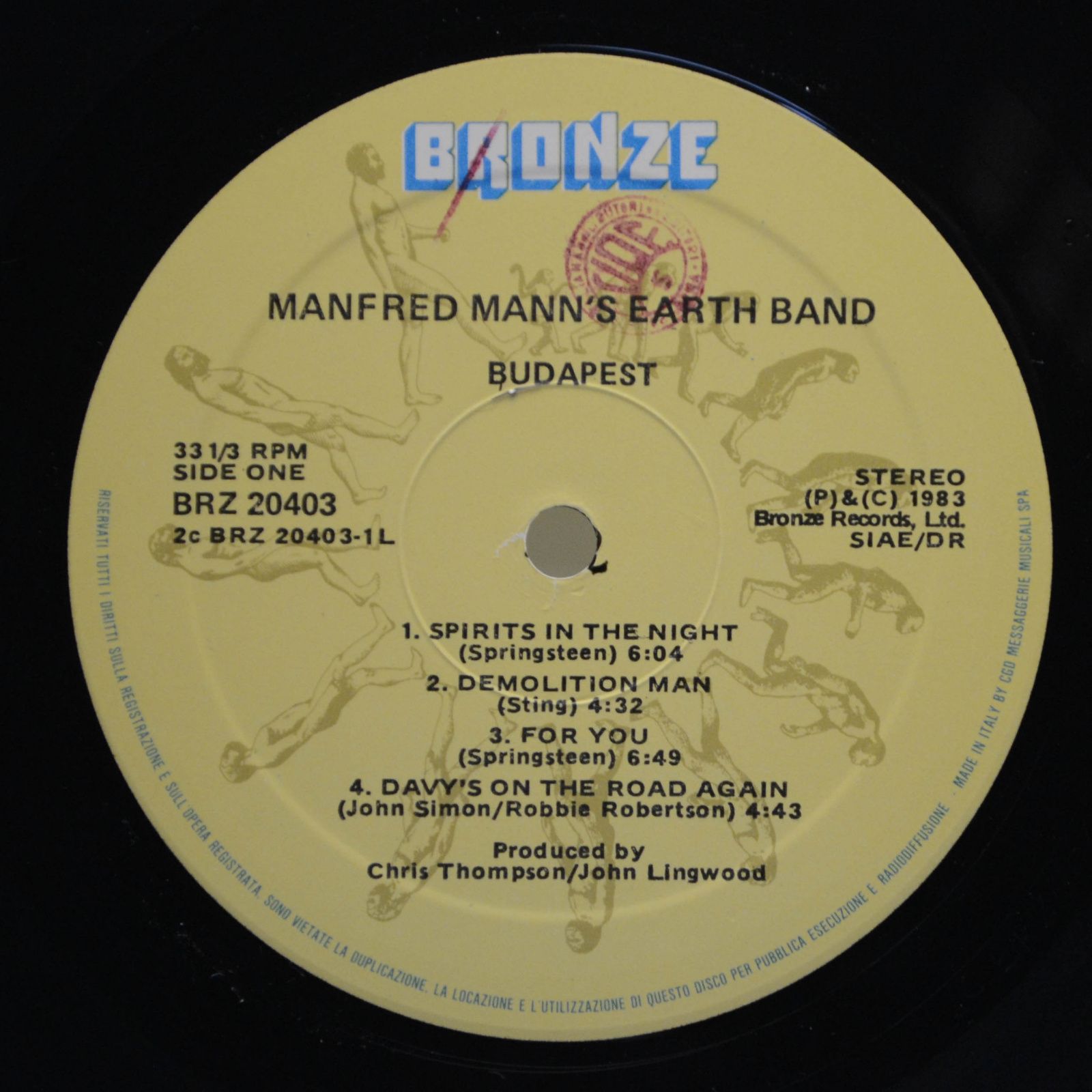 Manfred Mann's Earth Band — Budapest (Live), 1984