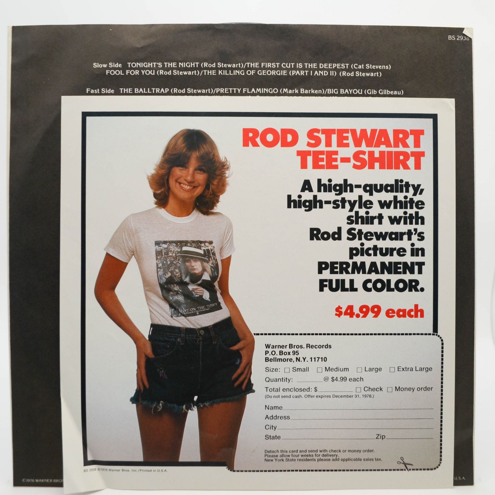 Rod Stewart — A Night On The Town (USA), 1976