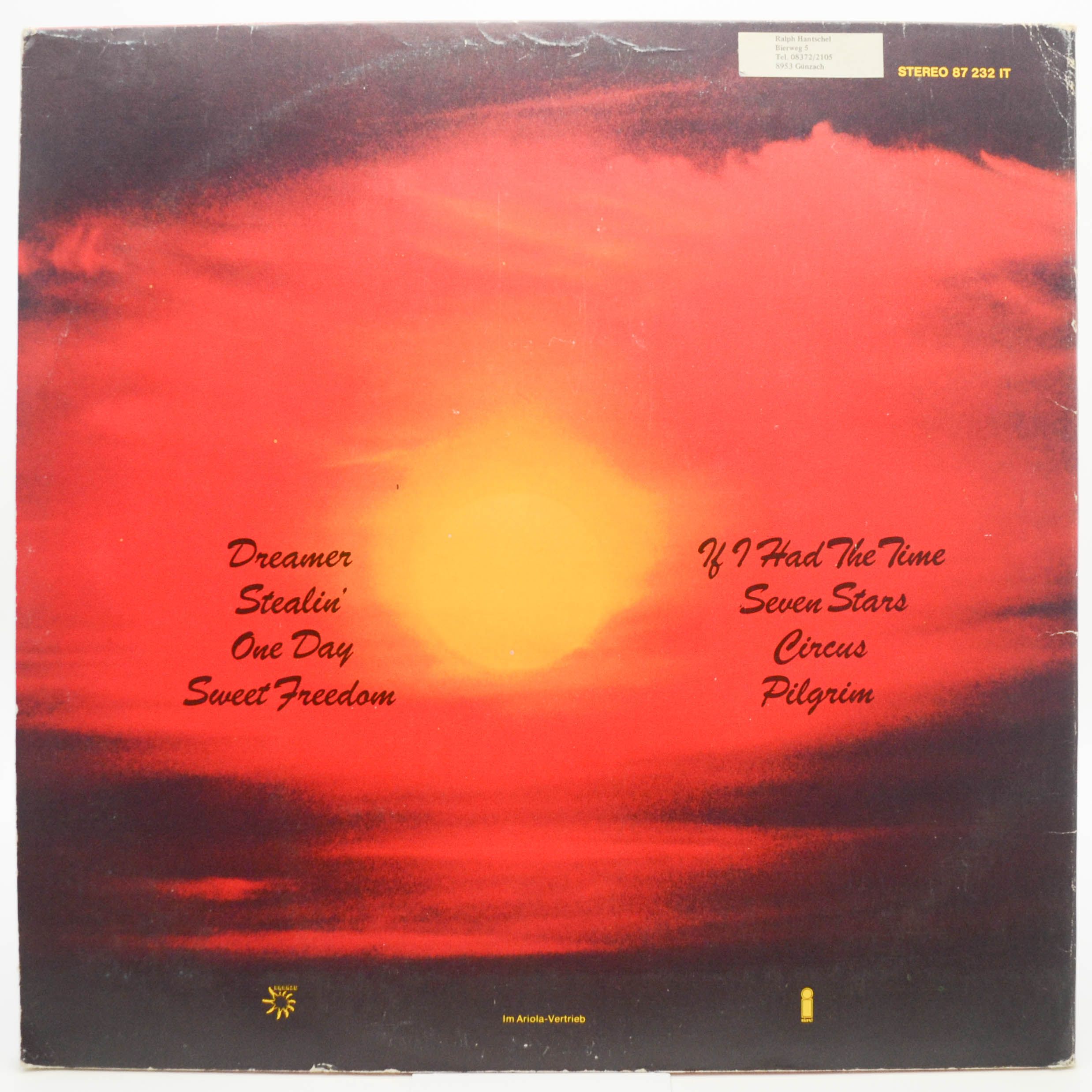 Uriah Heep — Sweet Freedom, 1973