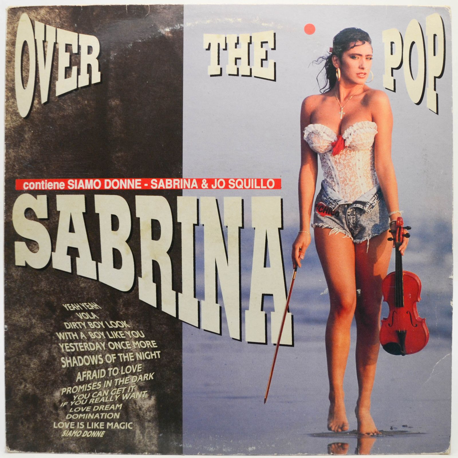 Sabrina — Over The Pop (1-st, Italy), 1991