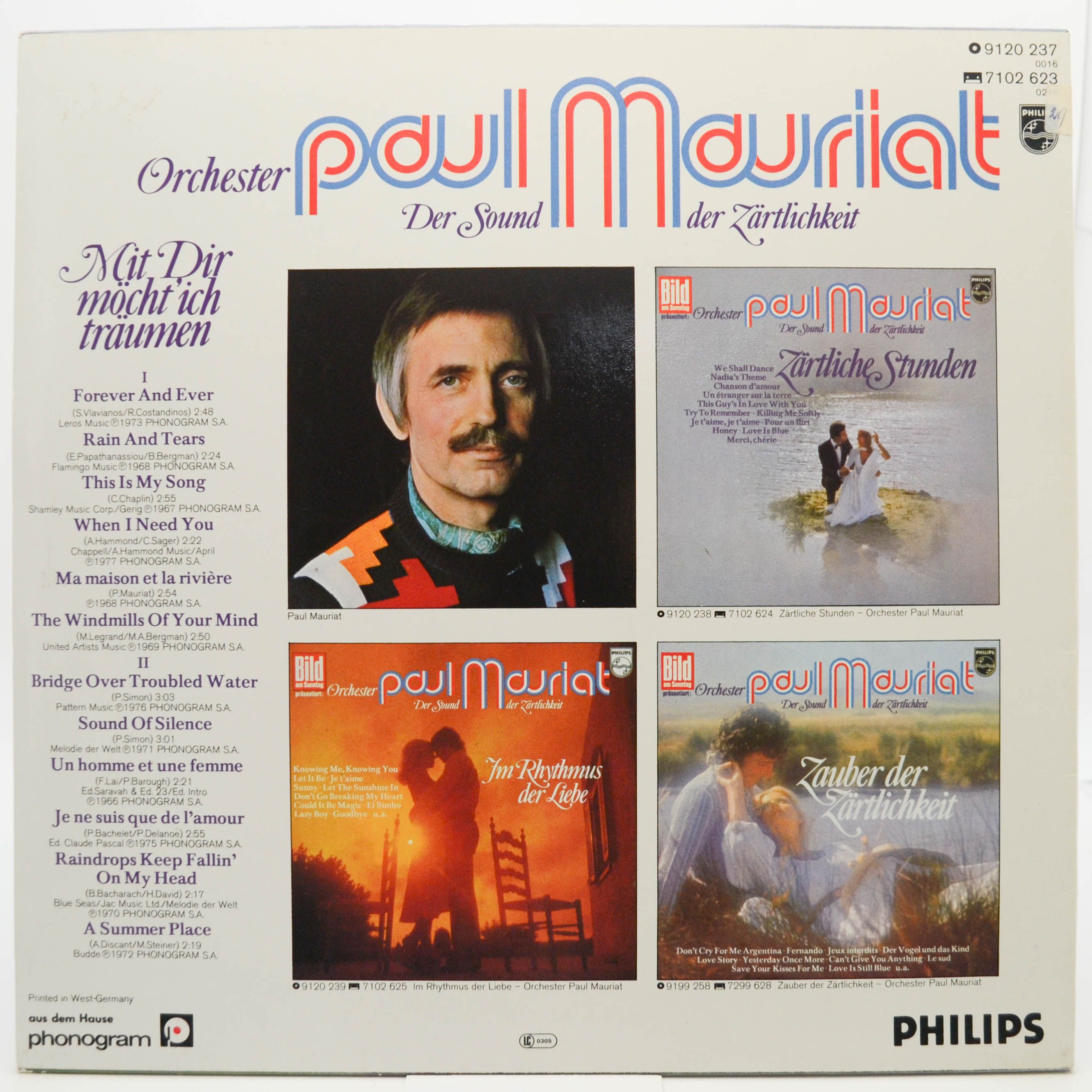 Paul Mauriat — Mit Dir Möcht' Ich Träumen, 1978