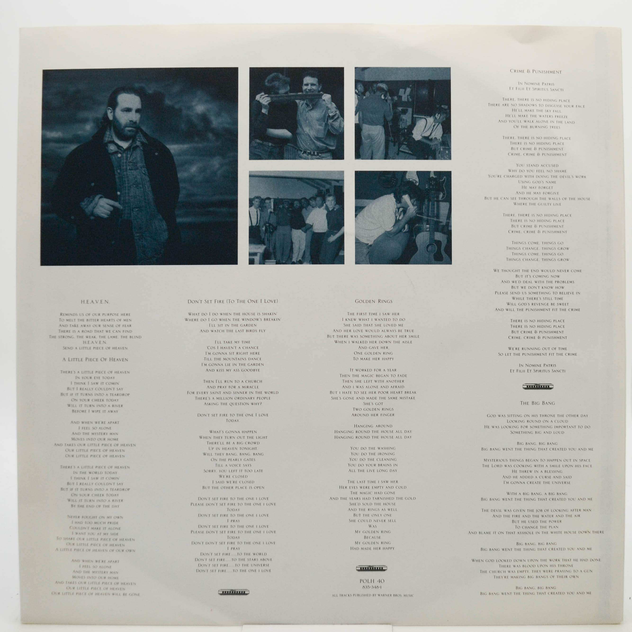 Godley & Creme — Goodbye Blue Sky (1-st, UK), 1988