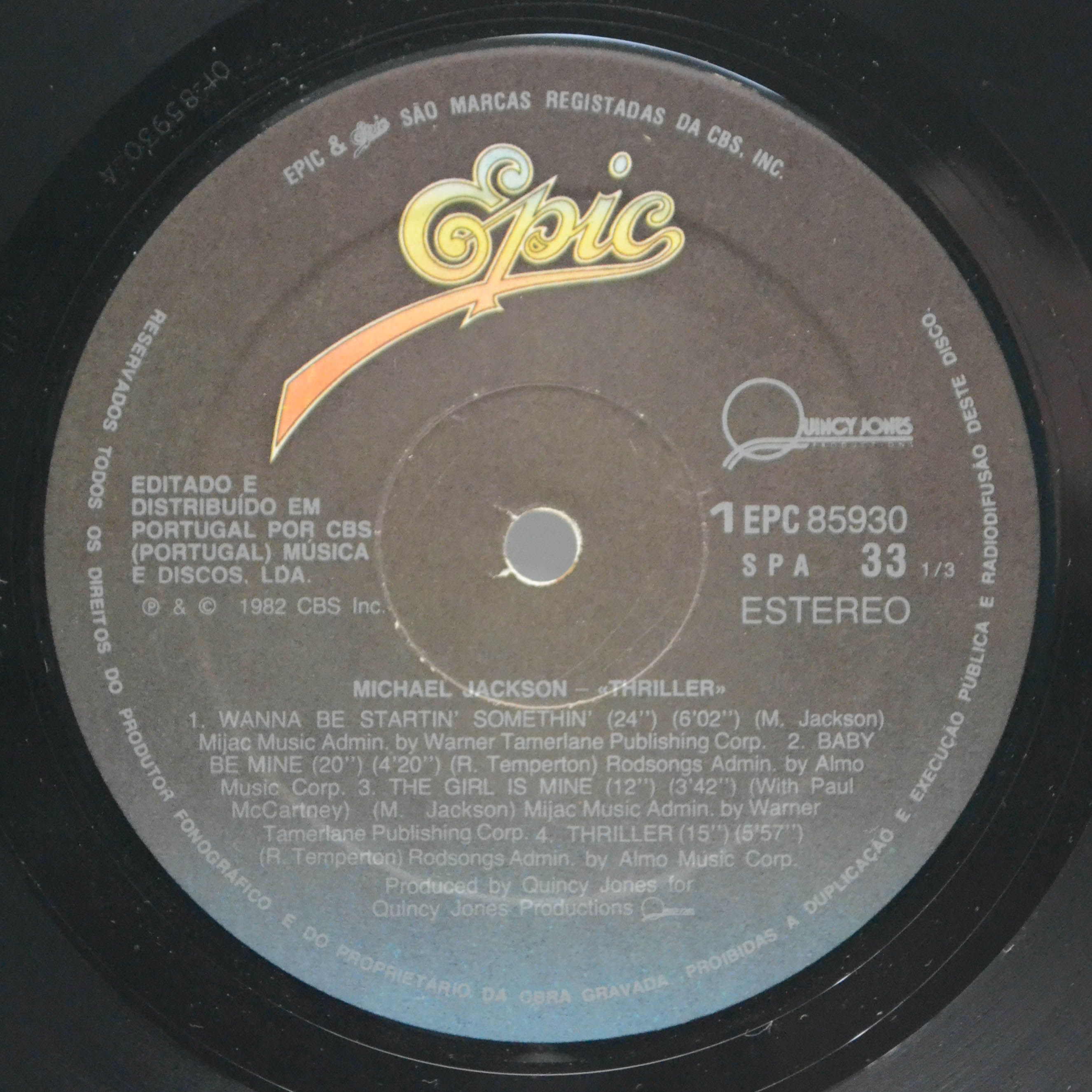 Michael Jackson — Thriller, 1982