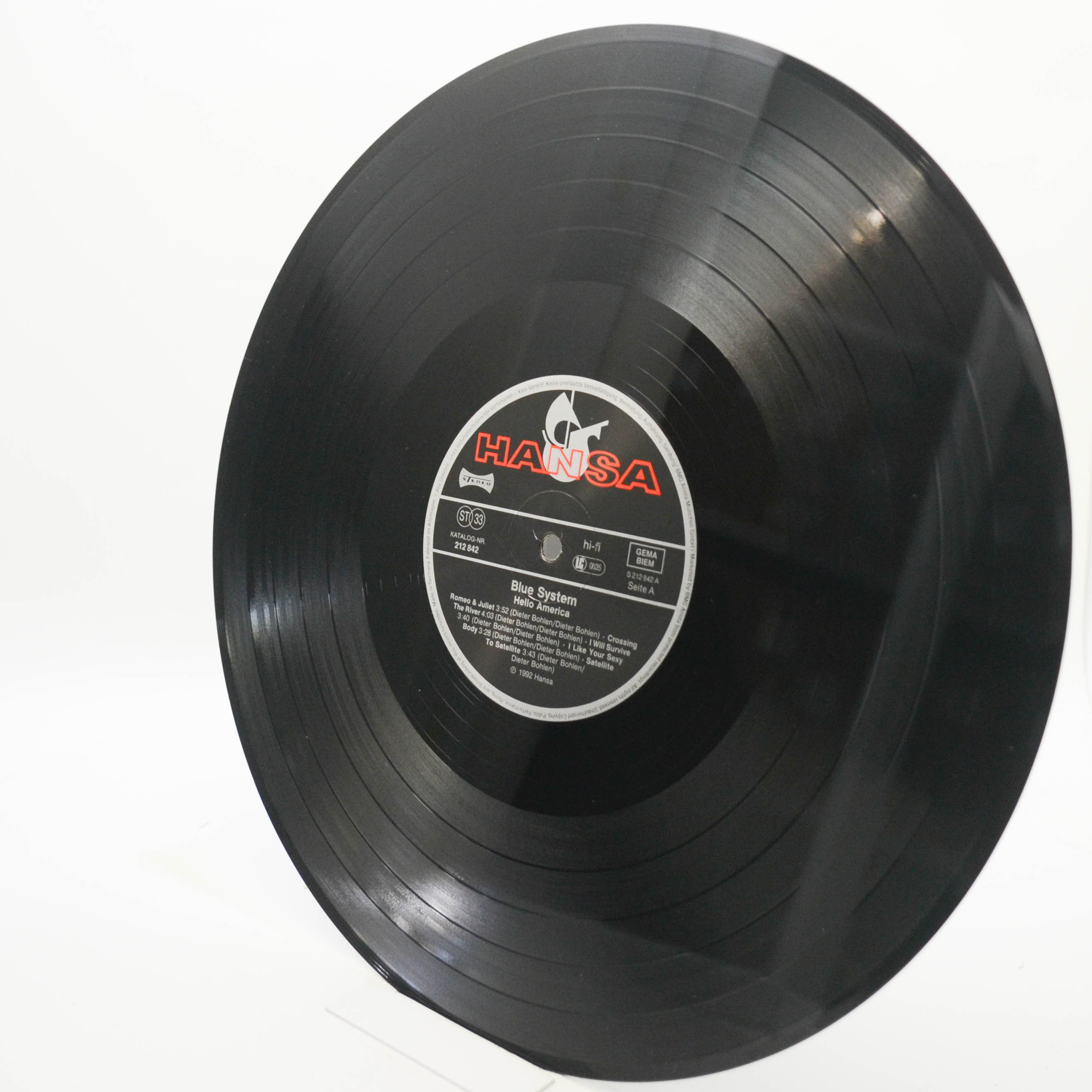 Blue System — Hello America, 1992