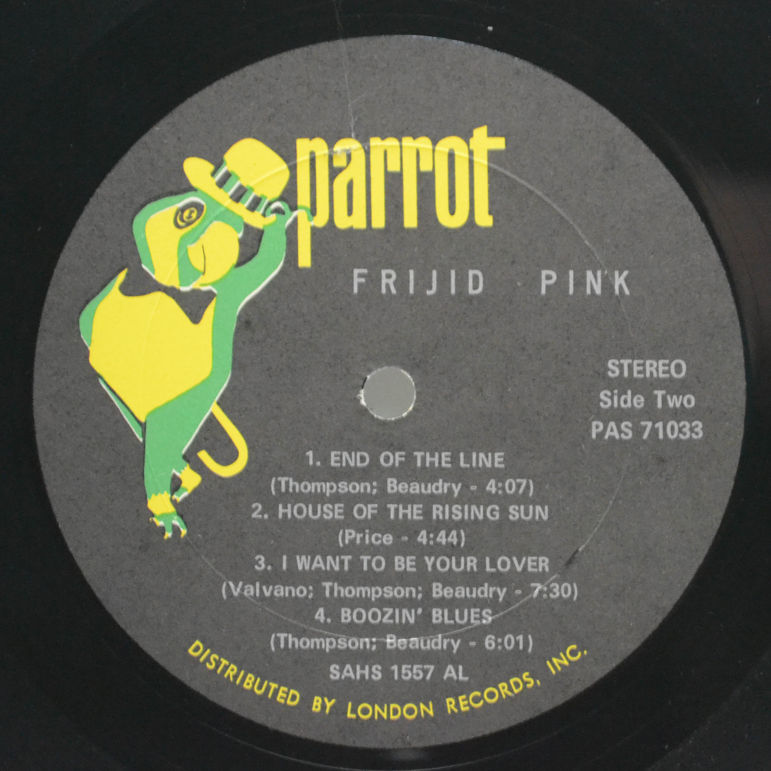 Виниловая пластинка Frijid Pink — Frijid Pink (1-st, USA), 1970