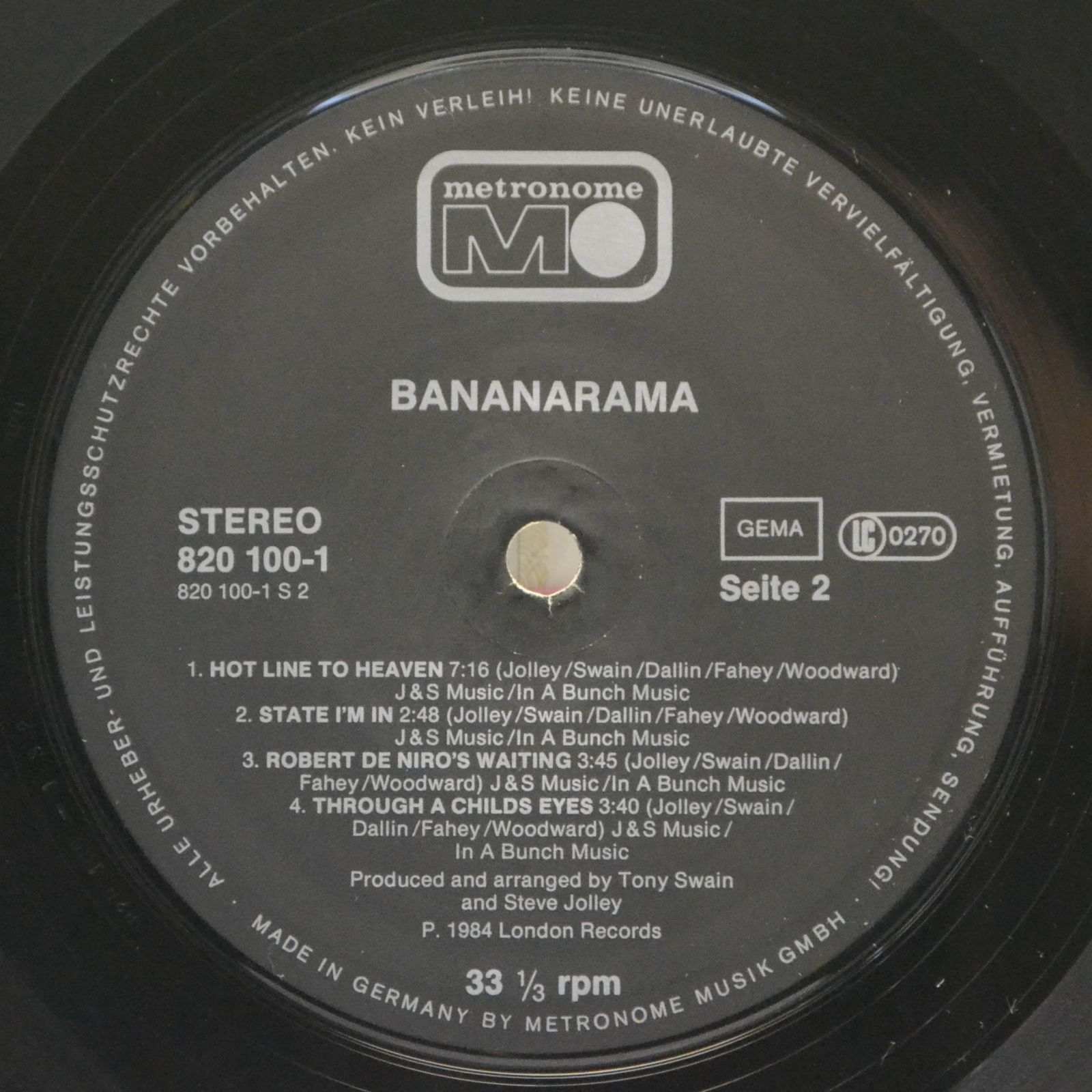 Bananarama — Bananarama, 1984