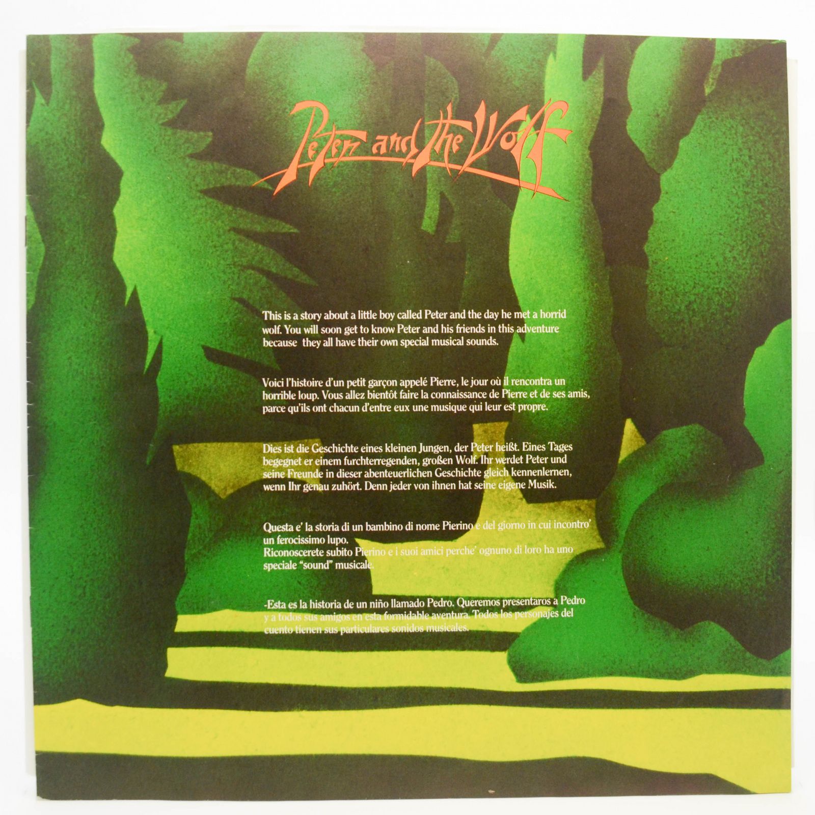 Various — Peter And The Wolf (Peter Und Der Wolf) (booklet), 1975