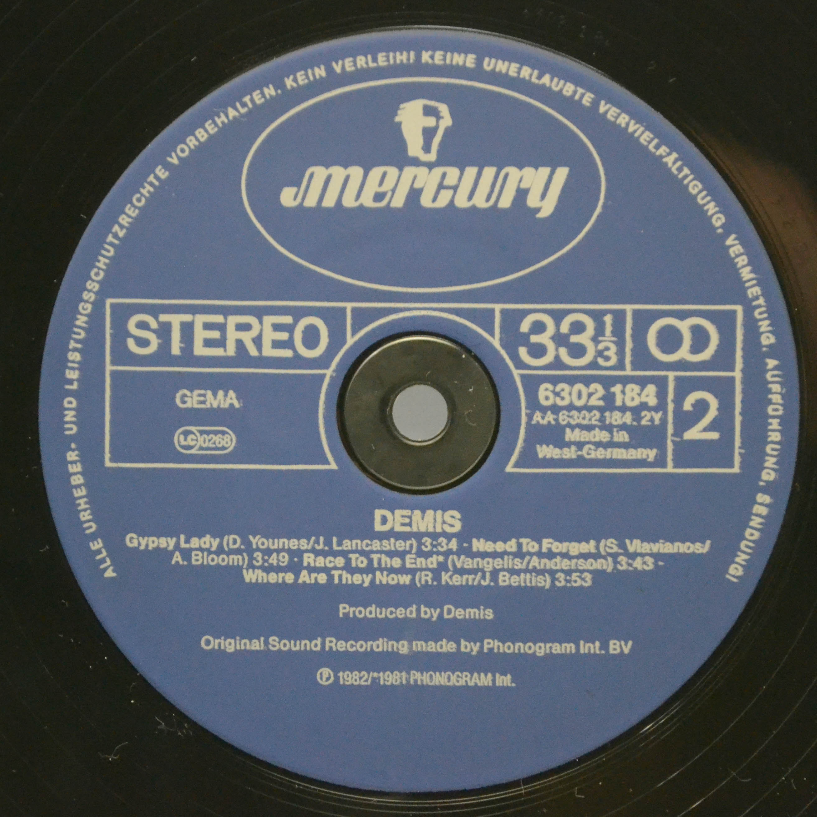 Demis — Demis, 1982