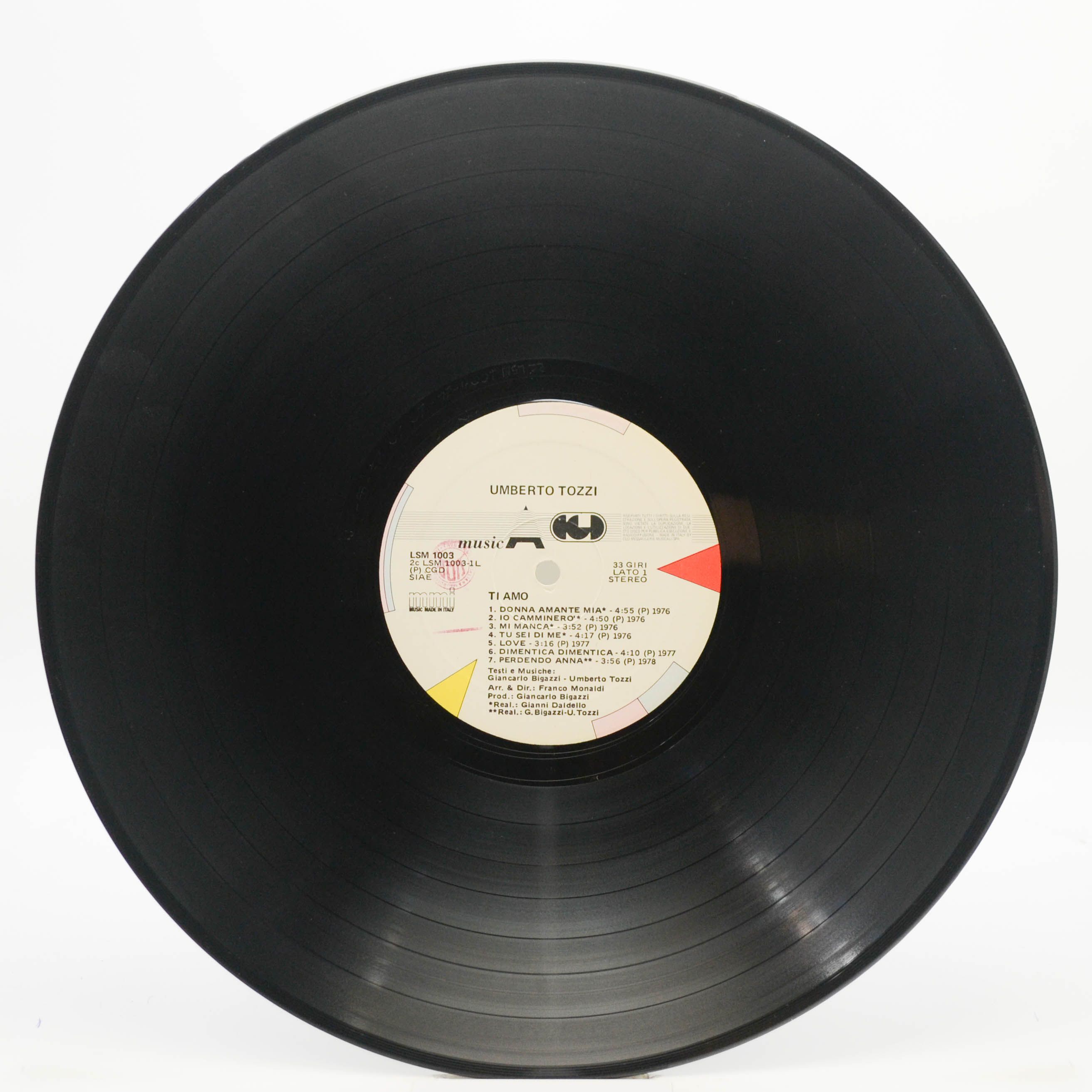 Umberto Tozzi — Ti Amo (1-st, Italy), 1983