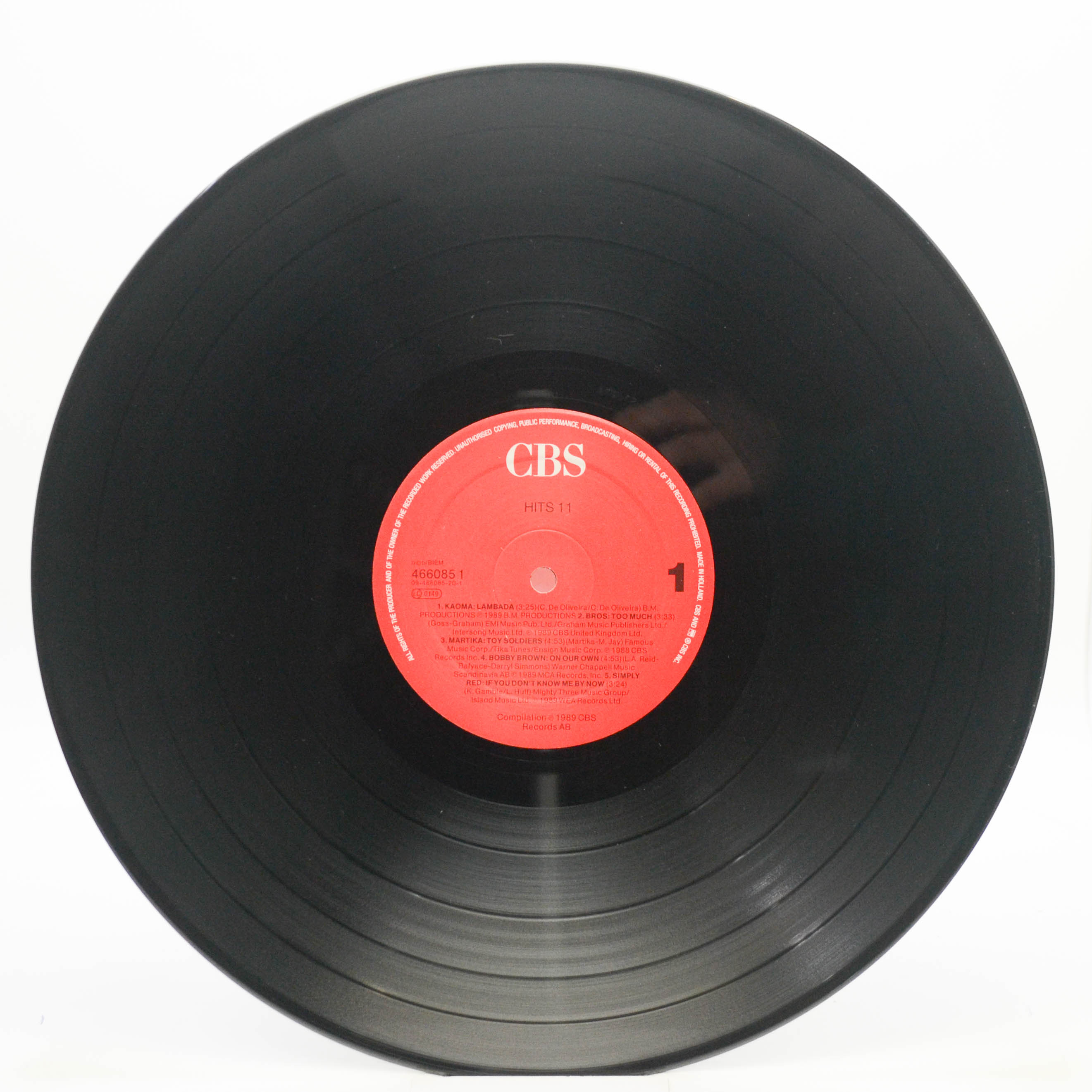 Various — Hits 11 (2LP), 1989