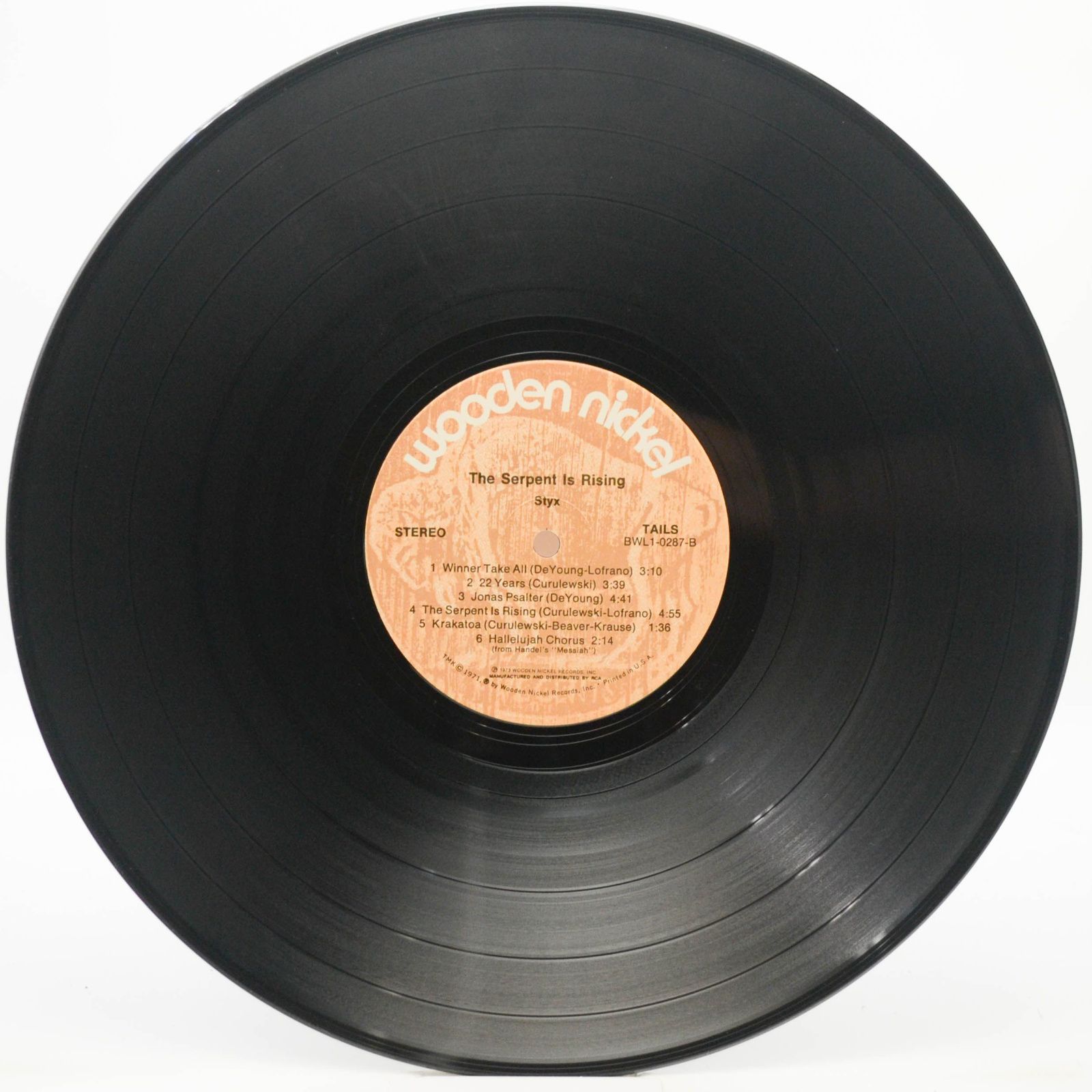 Styx — The Serpent Is Rising (1-st, USA), 1973