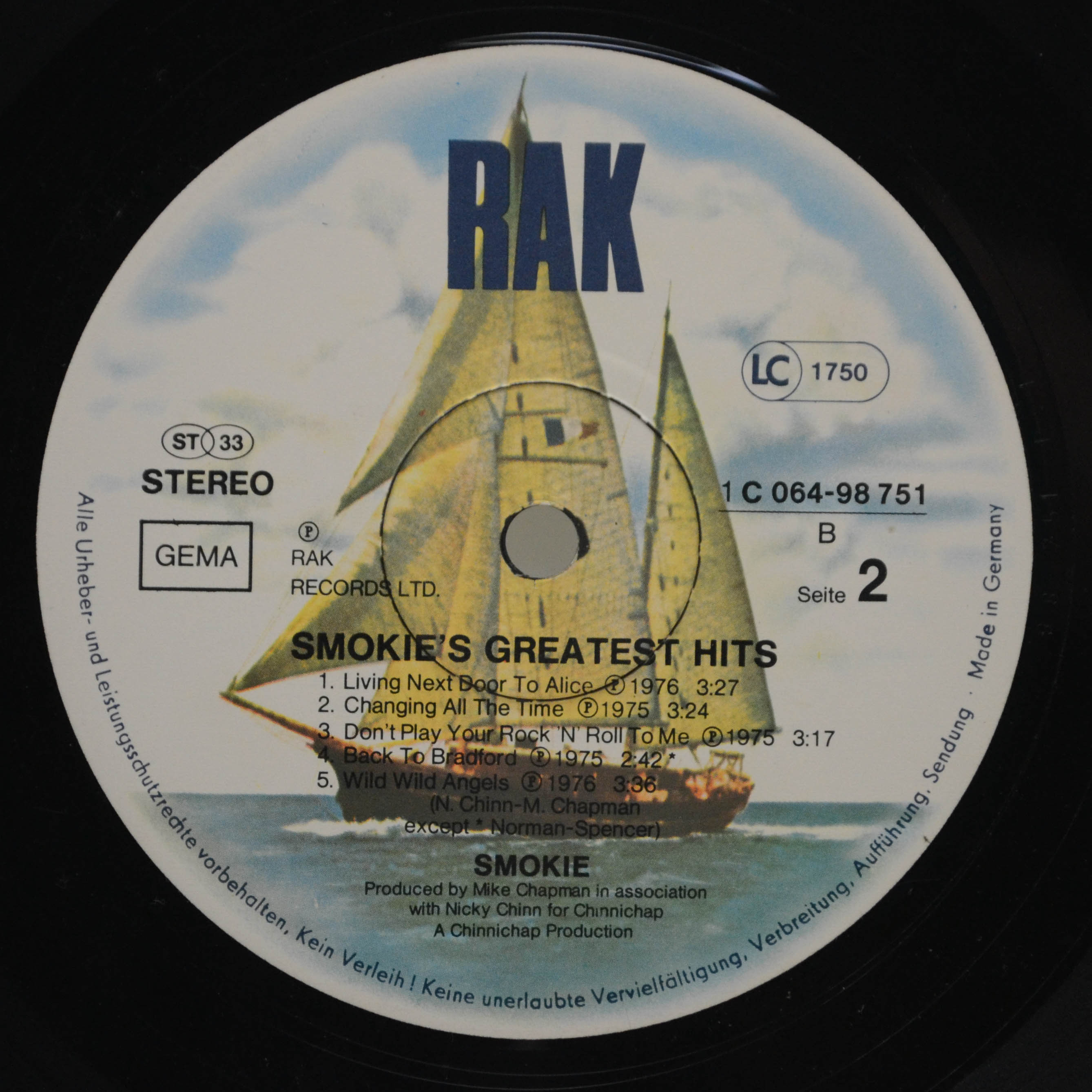 Smokie — Greatest Hits, 1977