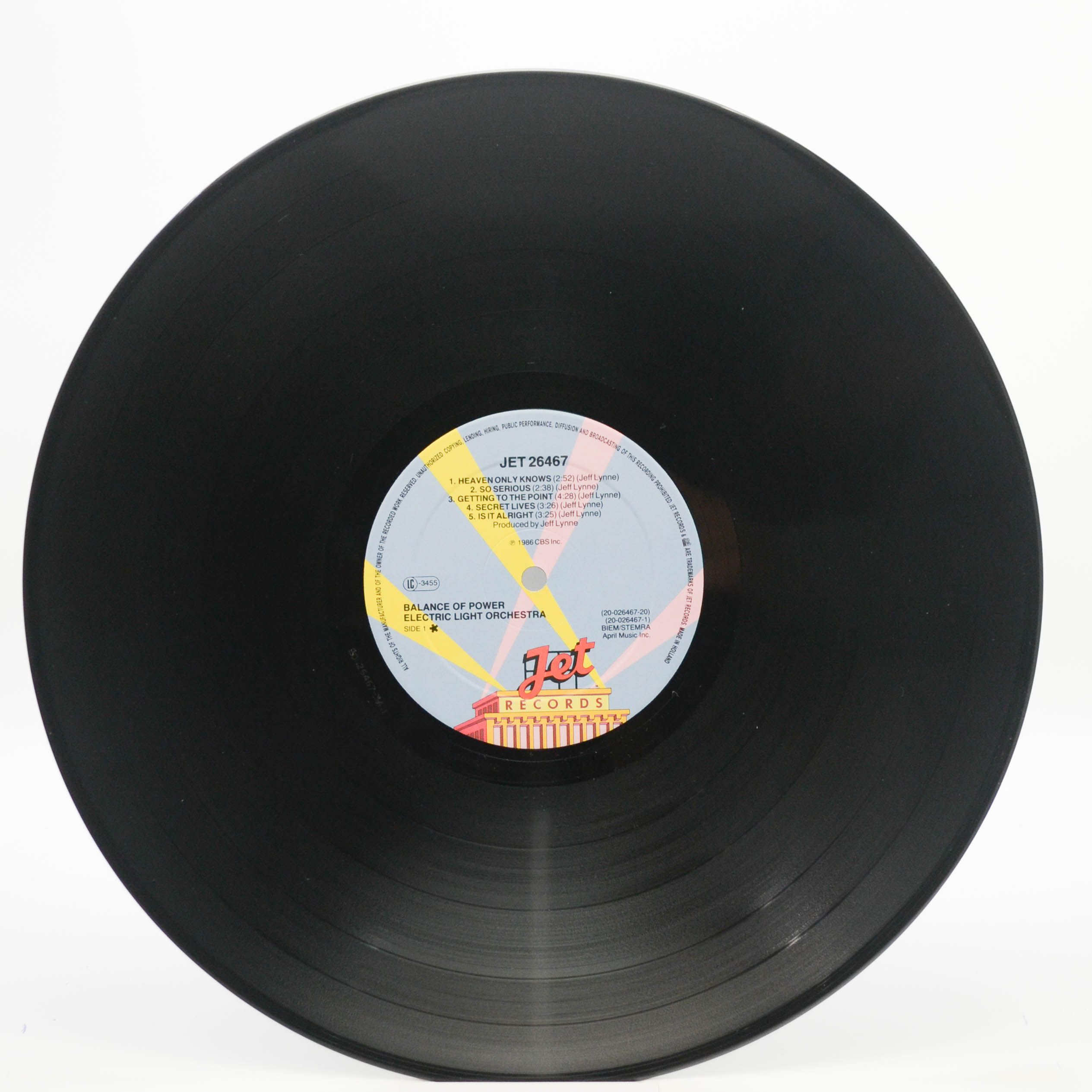 Electric Light Orchestra — Balance Of Power, 1986