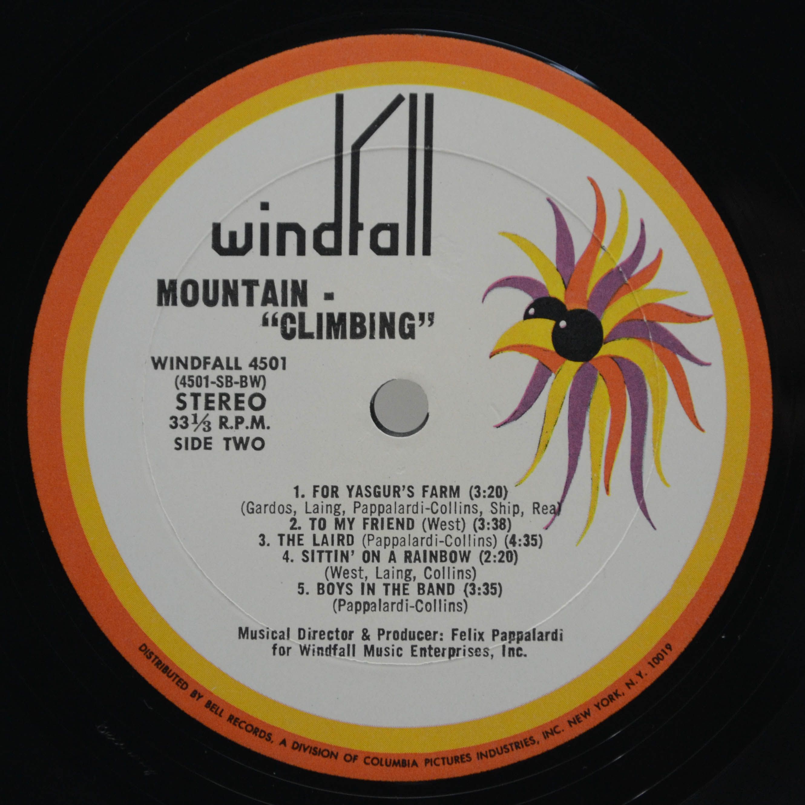 Mountain — Climbing! (1-st, USA), 1970