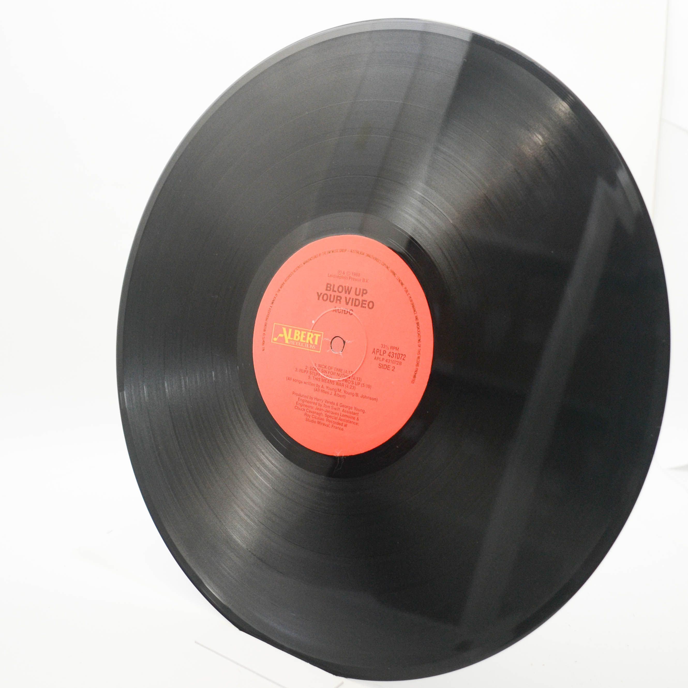 AC/DC — Blow Up Your Video (1-st, Australia), 1988